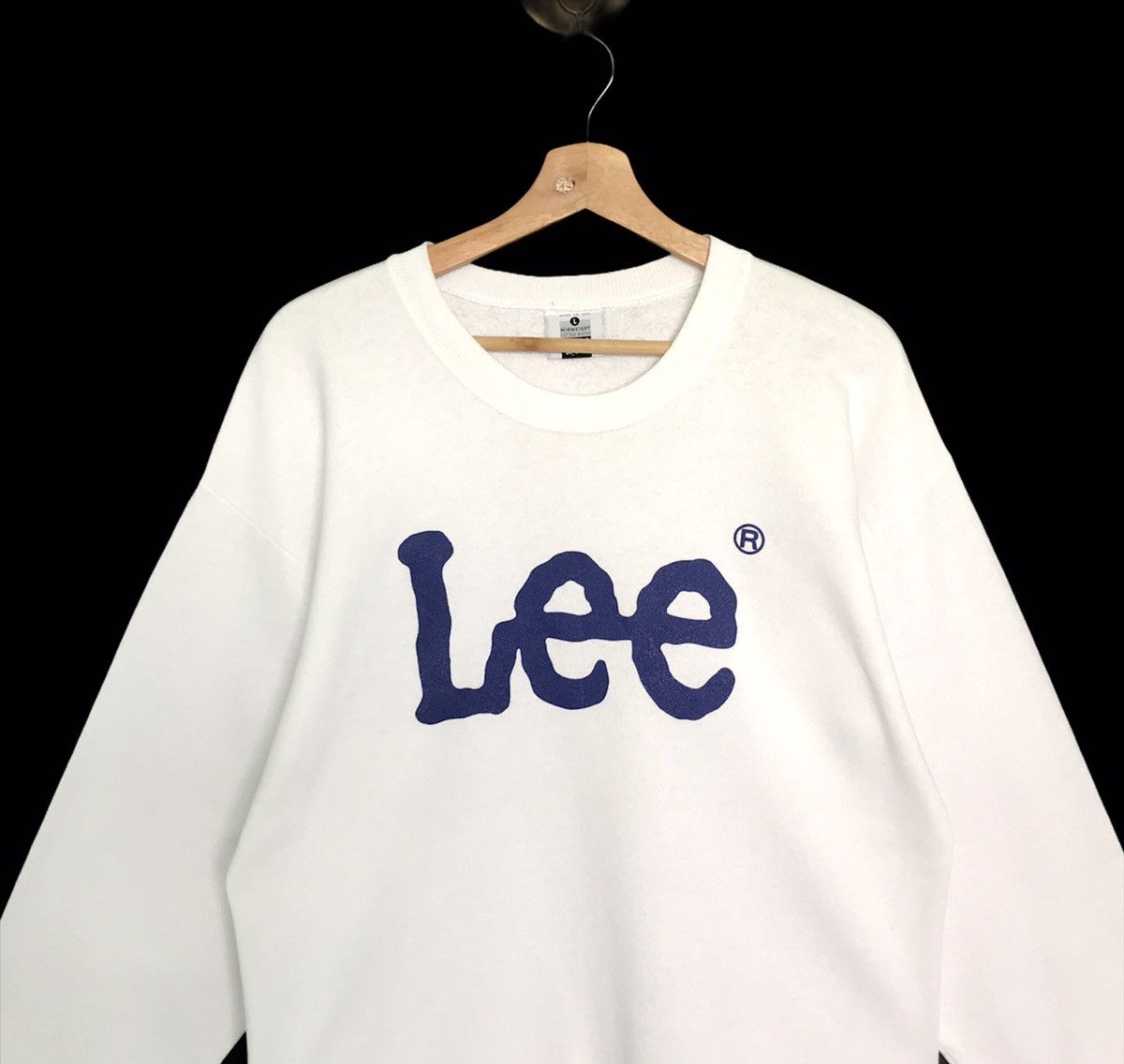 Lee Vintage 90s Lee Made in Usa Crewneck Sweatshirt Size M Size US M / EU 48-50 / 2 - 4 Thumbnail
