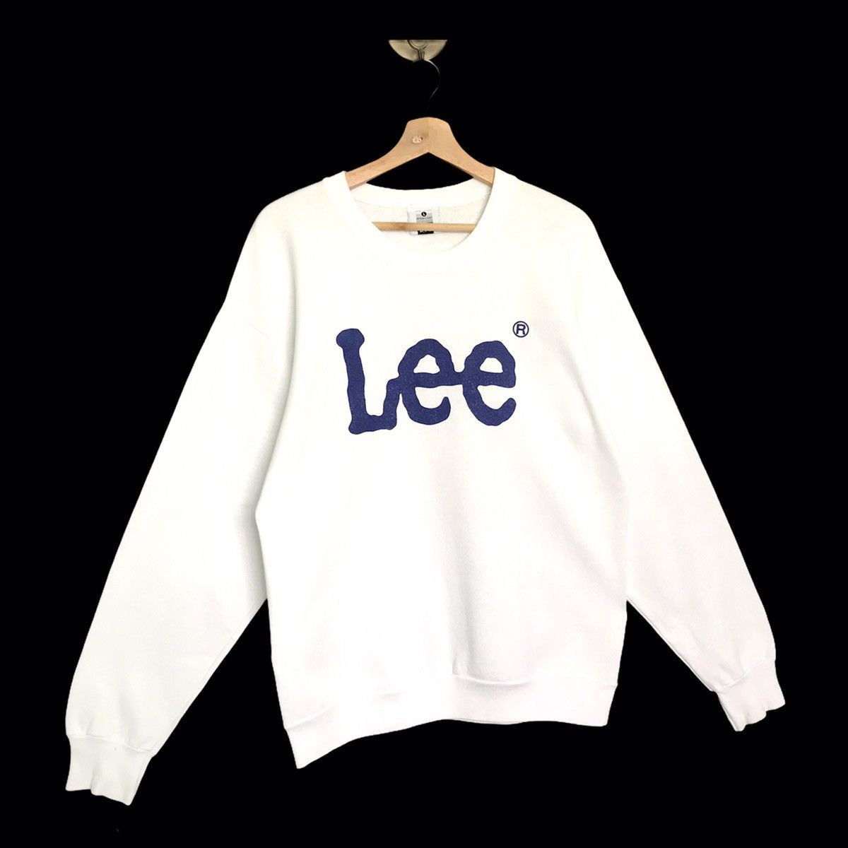Lee Vintage 90s Lee Made in Usa Crewneck Sweatshirt Size M Size US M / EU 48-50 / 2 - 2 Thumbnail