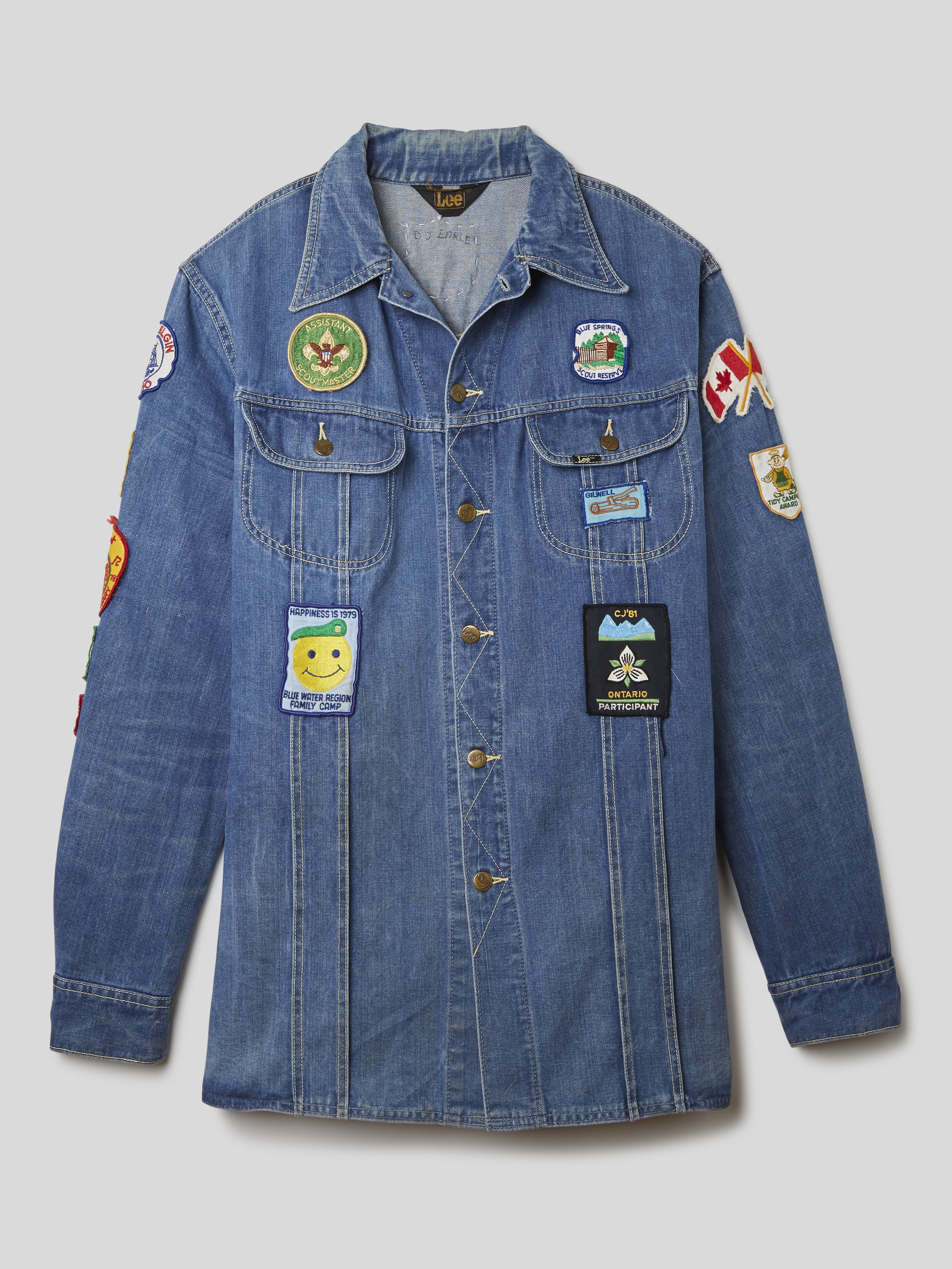 Patch Denim Jacket