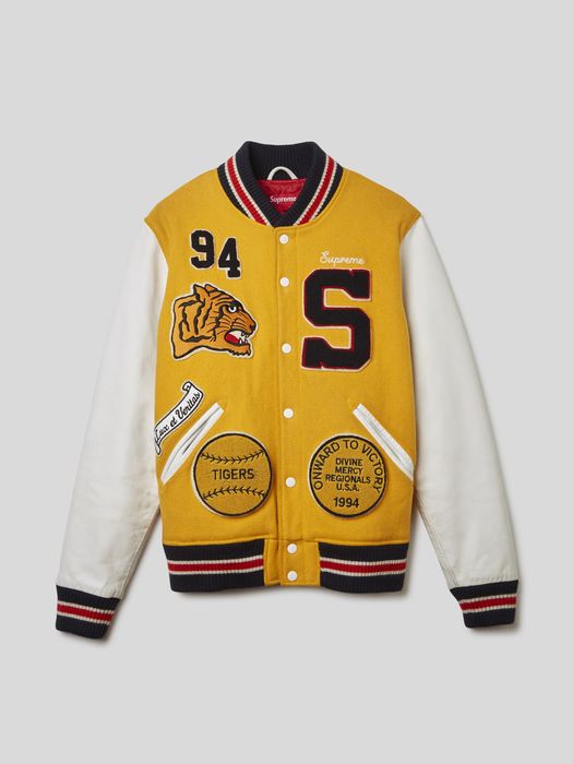 Supreme Tiger Varsity Jacket | Grailed