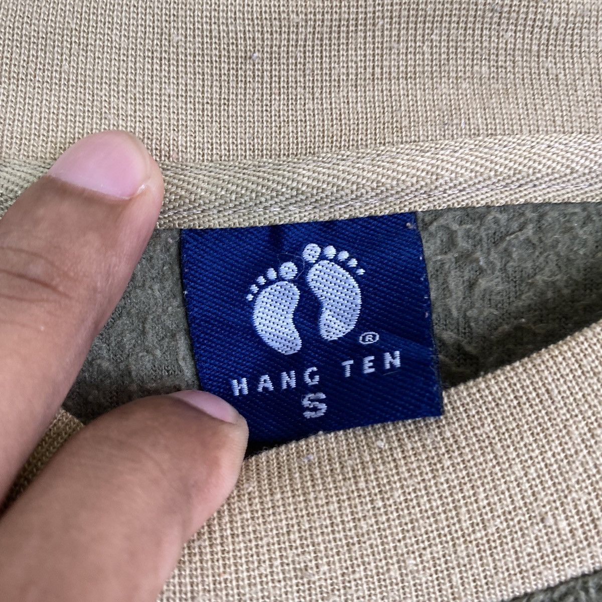 Hang Ten × Vintage Vintage Hang ten Fleece Long Sleeve Size US S / EU 44-46 / 1 - 4 Thumbnail