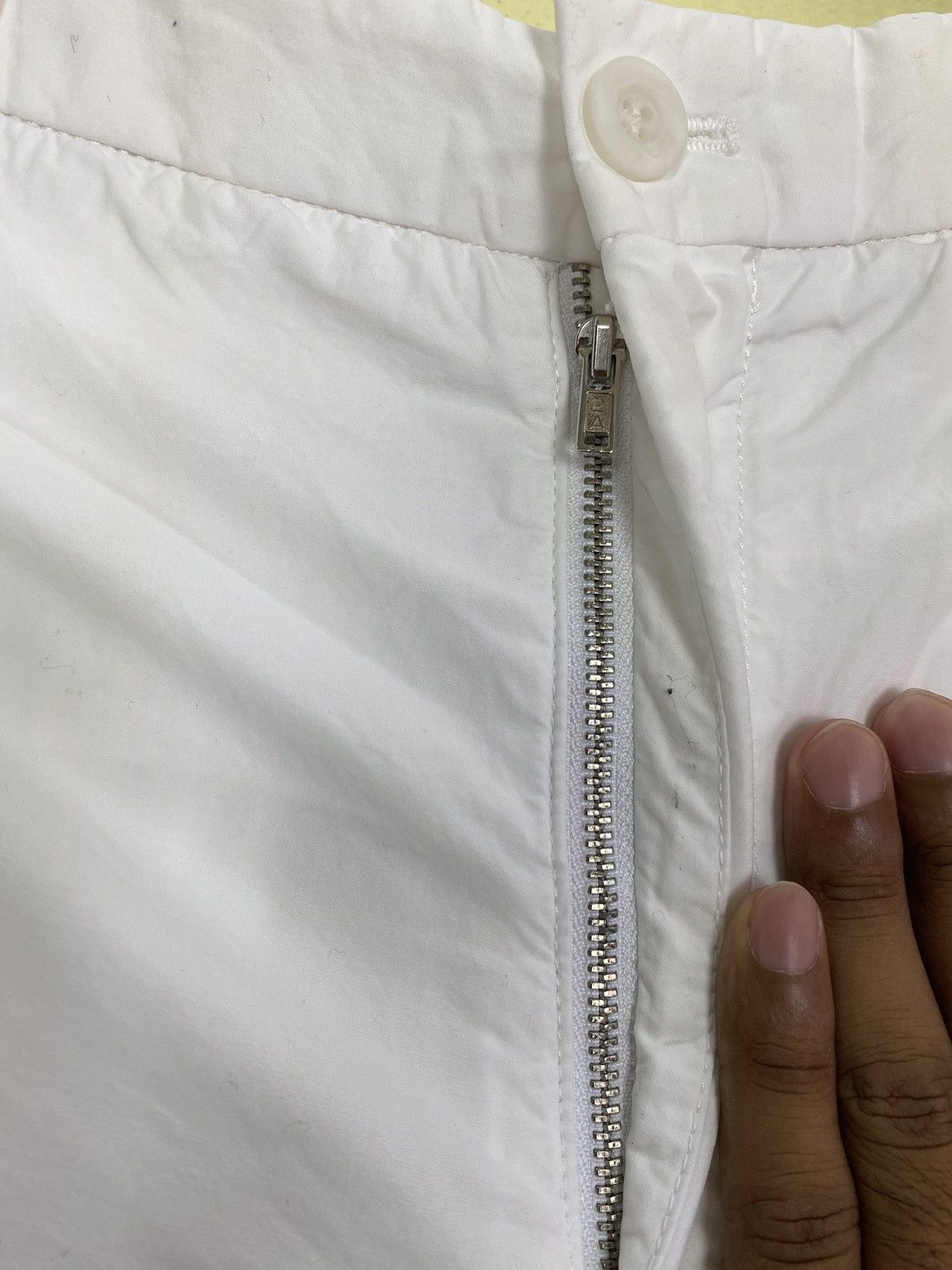 Armani Armani Collezioni White Pant Size US 32 / EU 48 - 3 Thumbnail