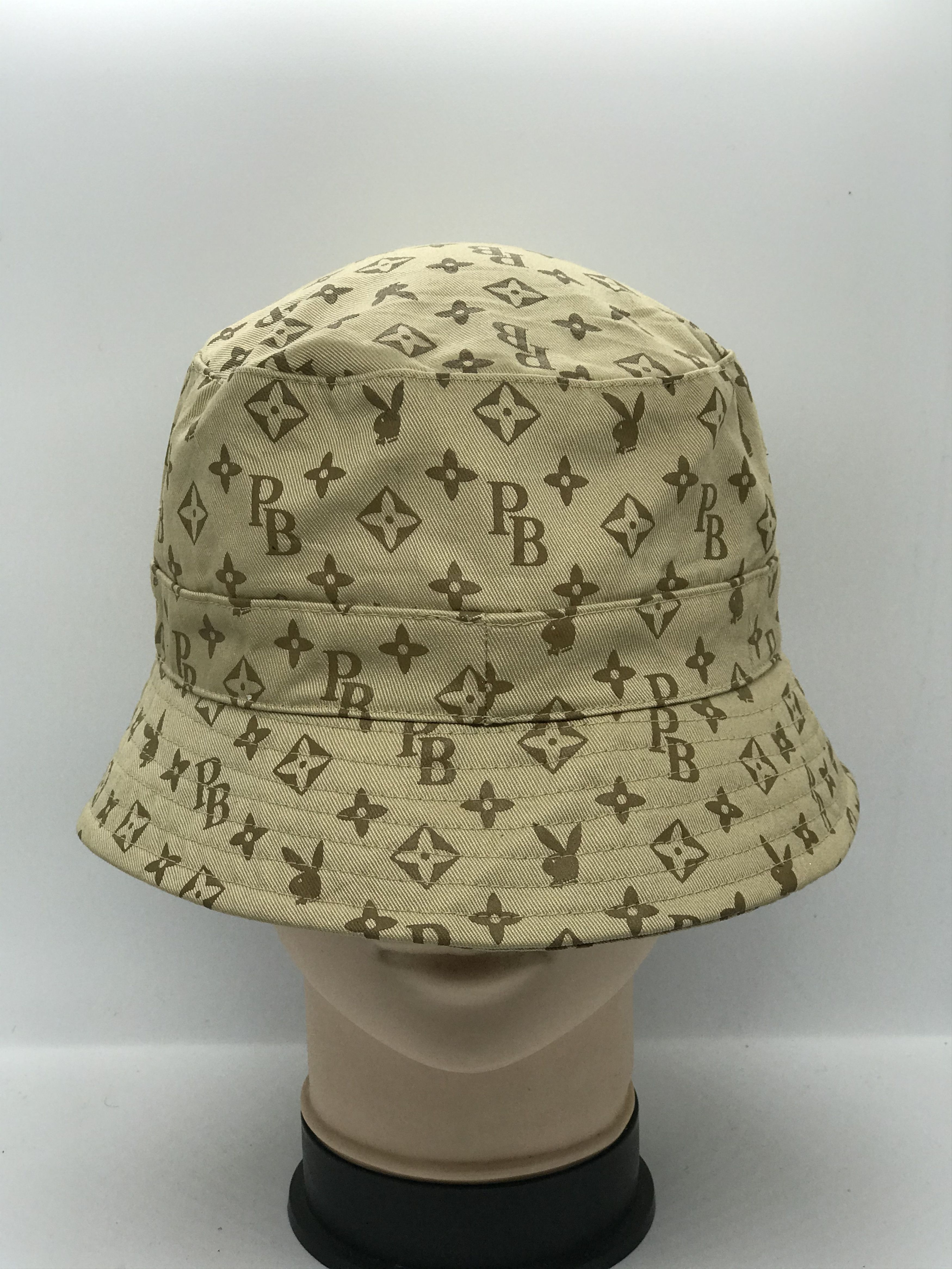 Vintage Playboy Louis Vuitton Monogram Bucket Hat