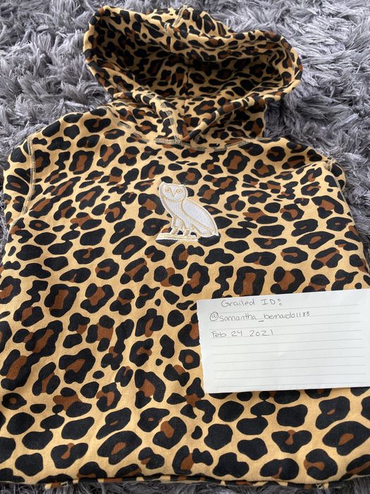 Ovo leopard hoodie new arrivals