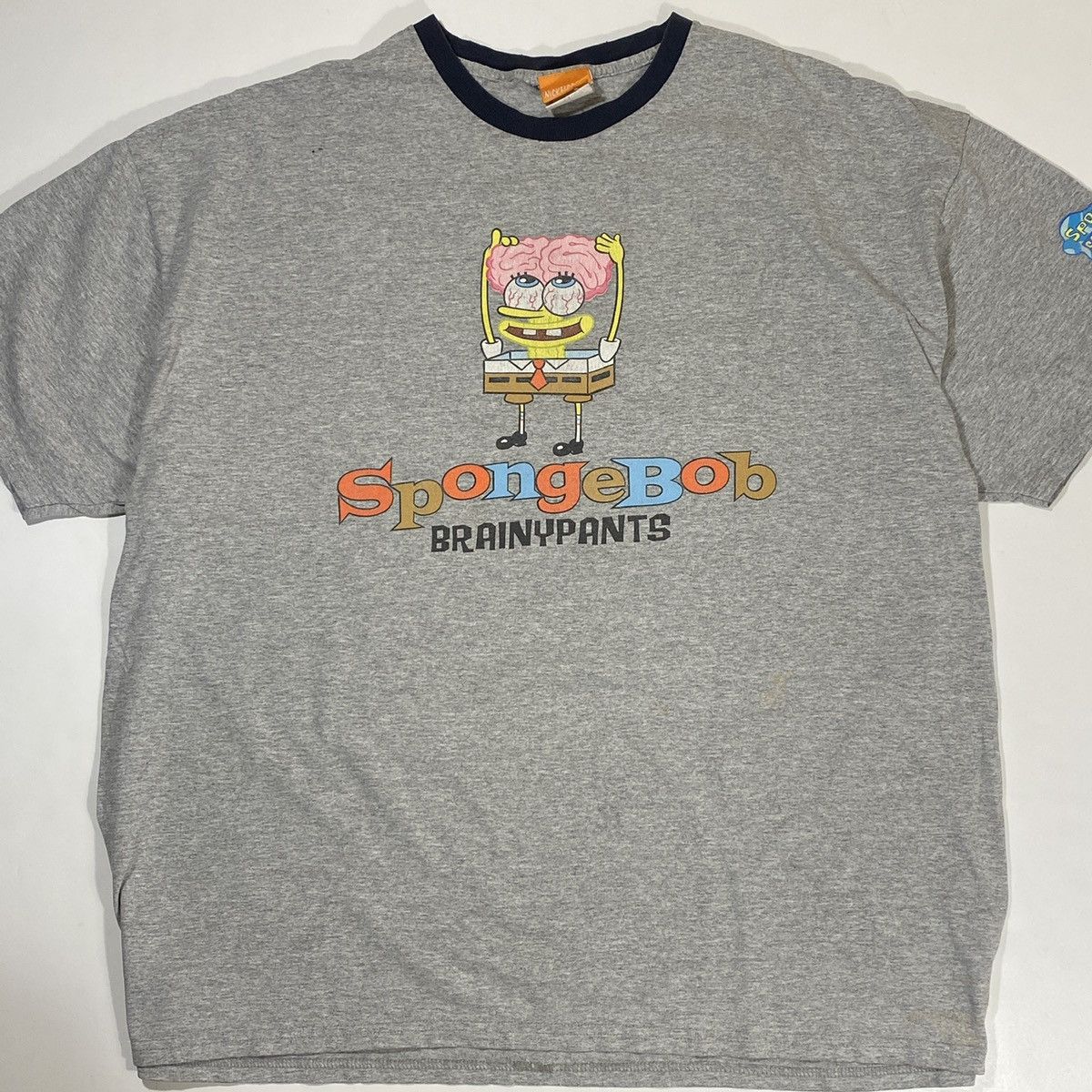 Nickelodeon × Vintage Vintage Spongebob Squarepants Tee Shirt Size US XXL / EU 58 / 5 - 2 Thumbnail