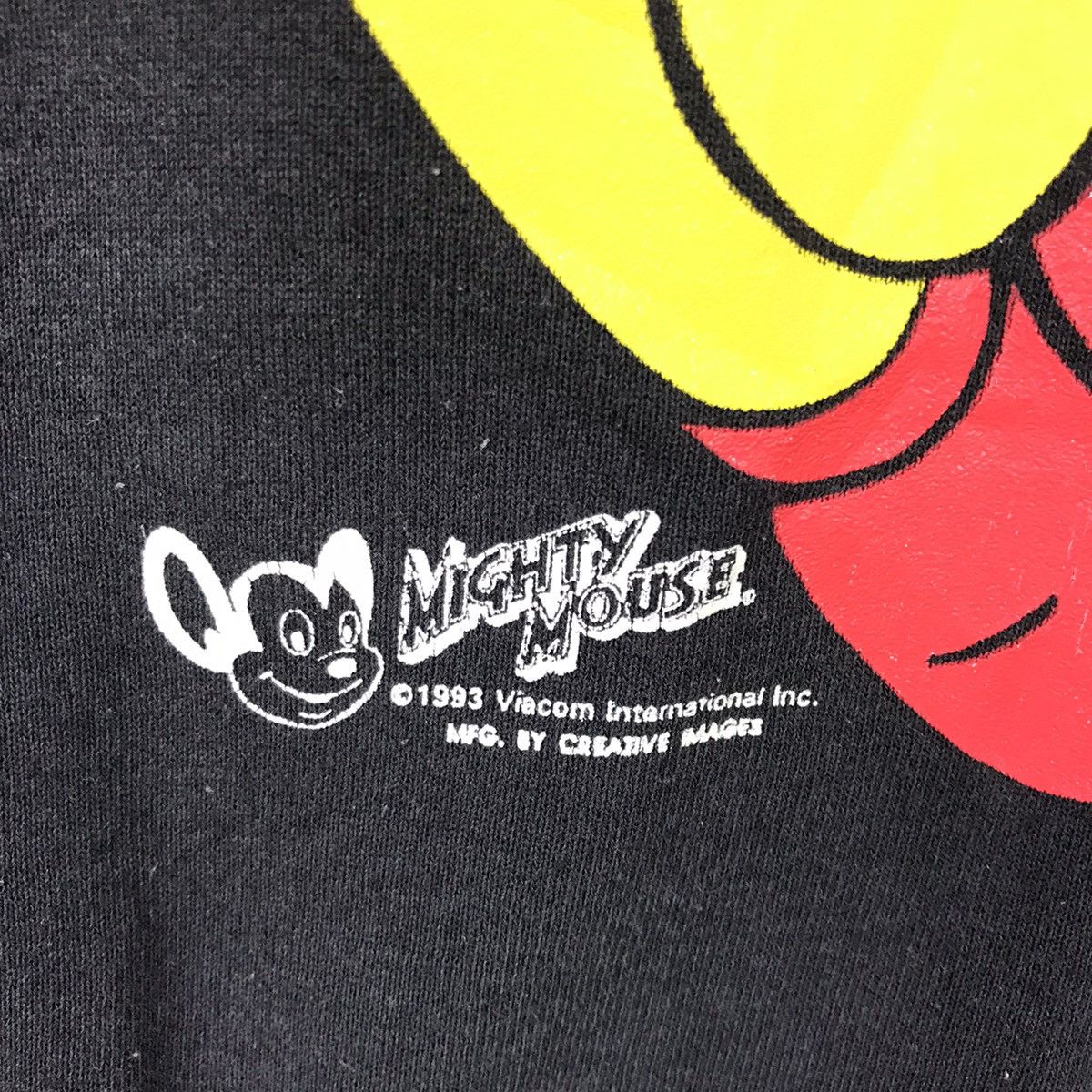 Cartoon Network × Vintage Mighty Mouse rare vintage Sweatshirt big logo pullover Size US L / EU 52-54 / 3 - 7 Thumbnail