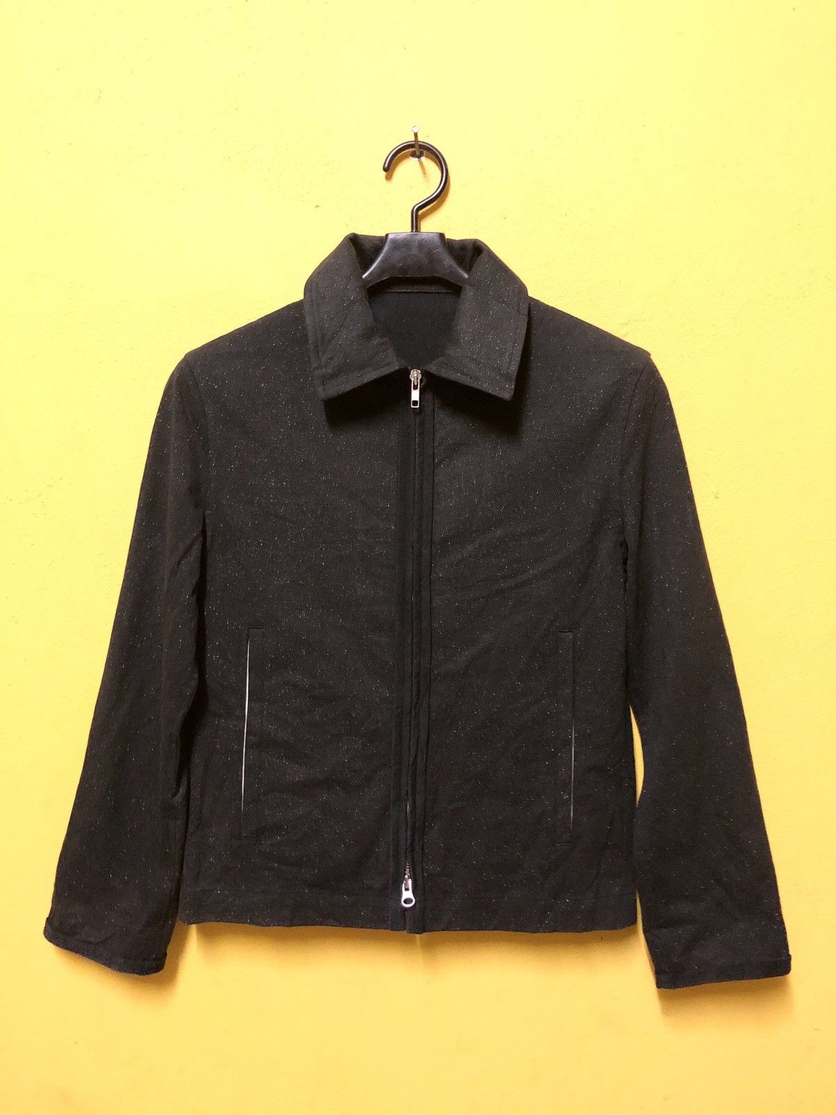 ジャケット・アウター LIMI feu JKT WOOL GABARDINE FRILLED JACKET(S Black): LIMI feu｜THE SHOP