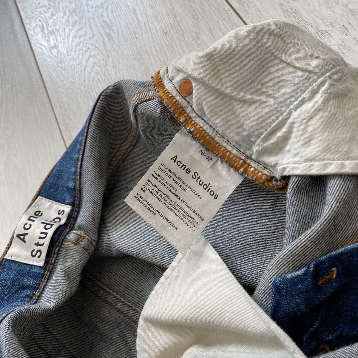 Acne Studios Acne Studios Thin Str Vintage Size US 28 / EU 44 - 10 Thumbnail