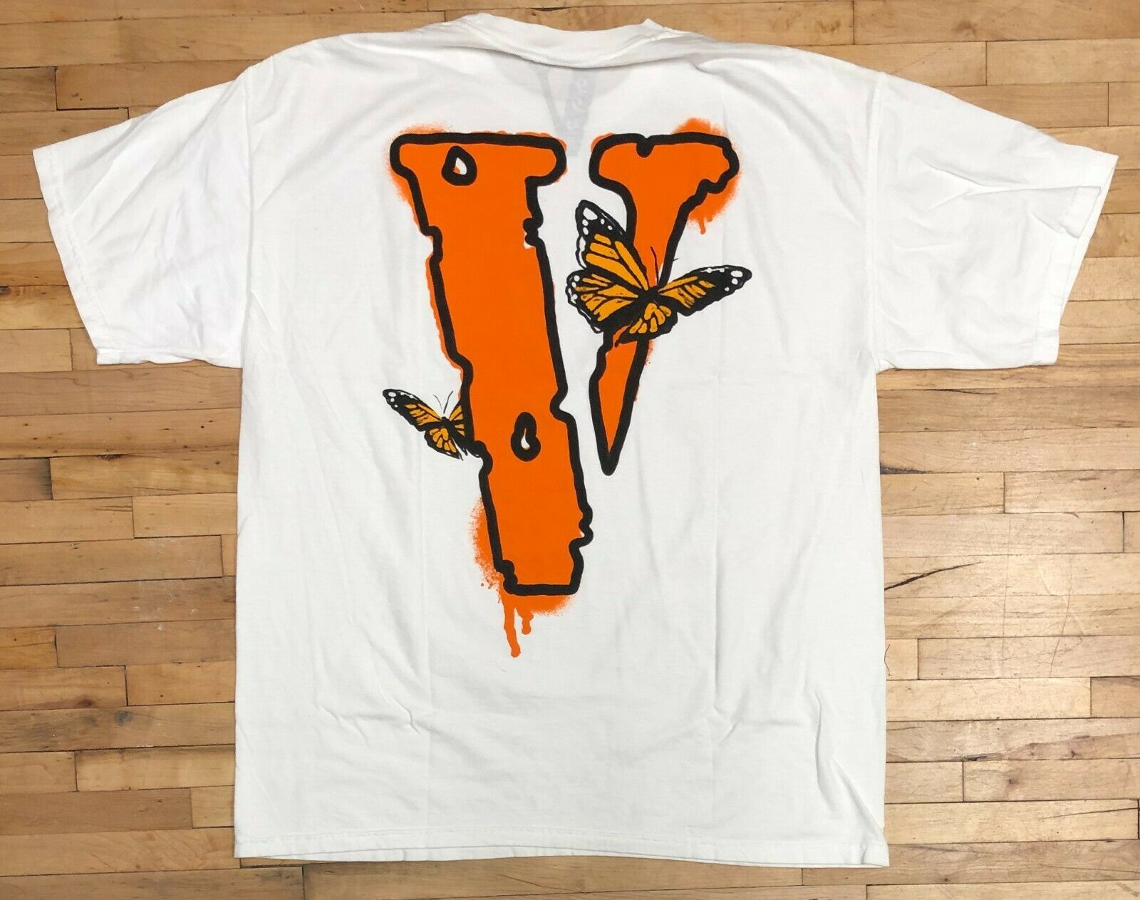 Vlone X Juice Wrld 999 Butterfly Legends Never Die T Shirt
