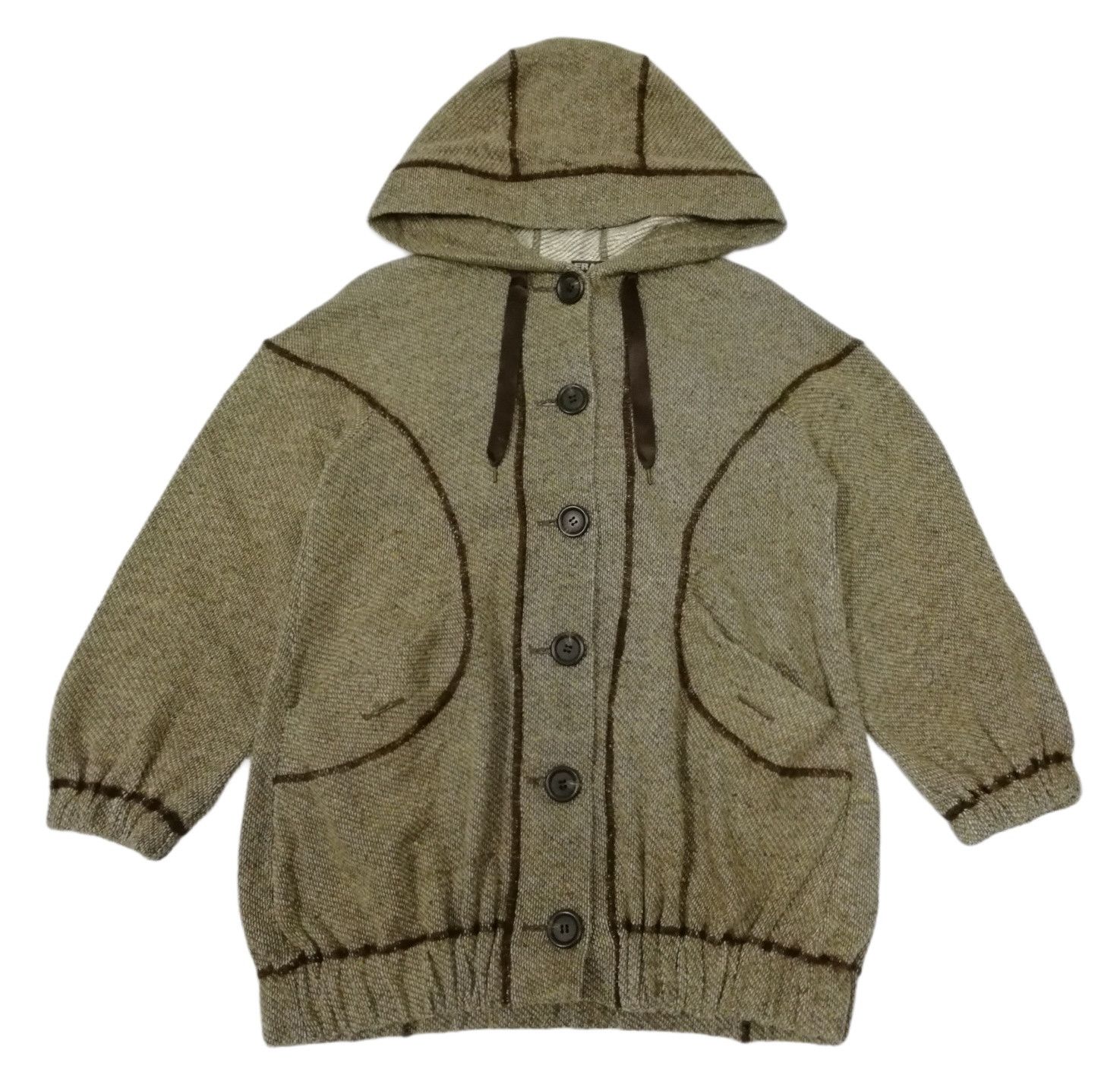 Frapbois × Japanese Brand 🔥Frapbois 🇯🇵 Wool Iconic Ring Half Coat Gets Kountrified Size US S / EU 44-46 / 1 - 3 Thumbnail