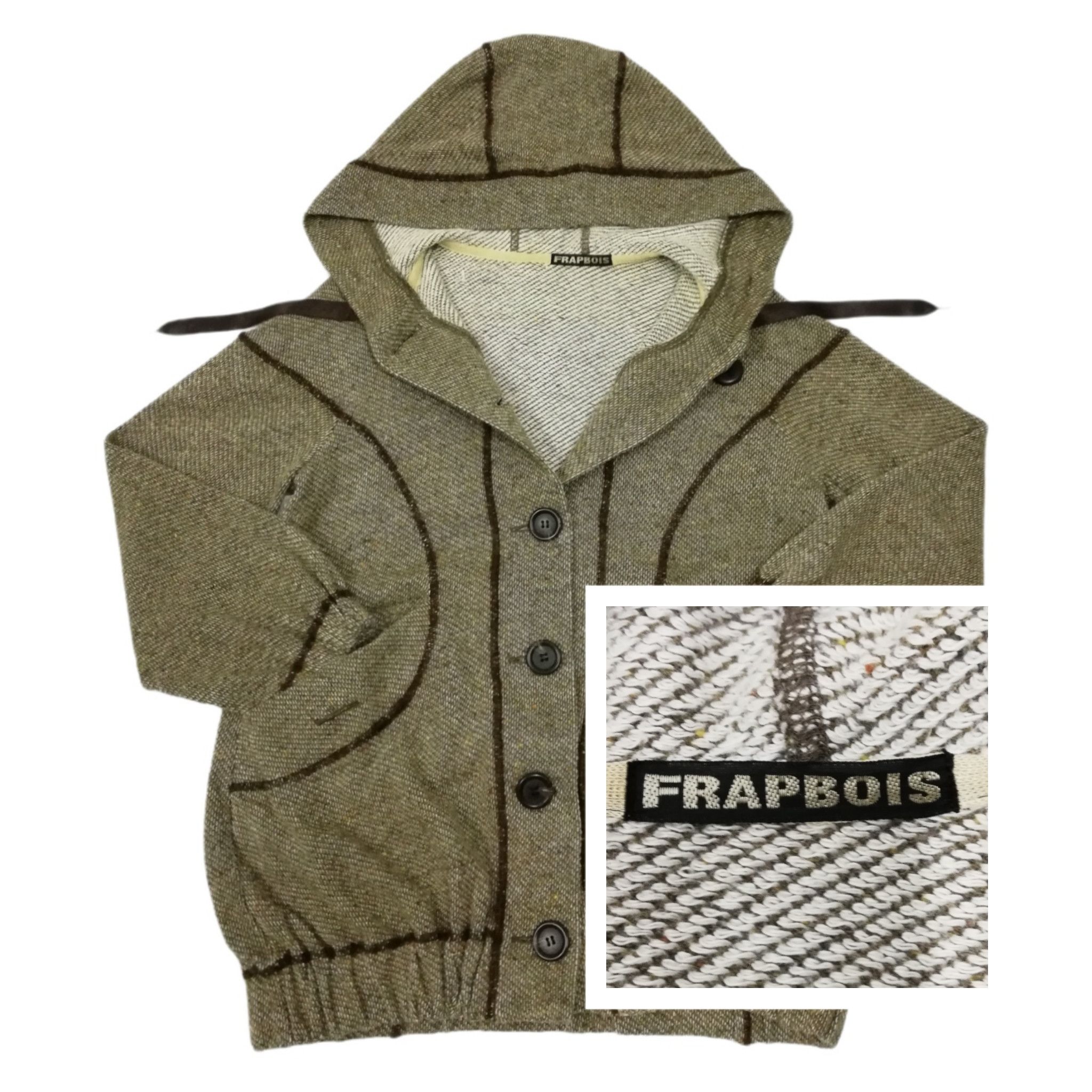 Frapbois × Japanese Brand 🔥Frapbois 🇯🇵 Wool Iconic Ring Half Coat Gets Kountrified Size US S / EU 44-46 / 1 - 1 Thumbnail