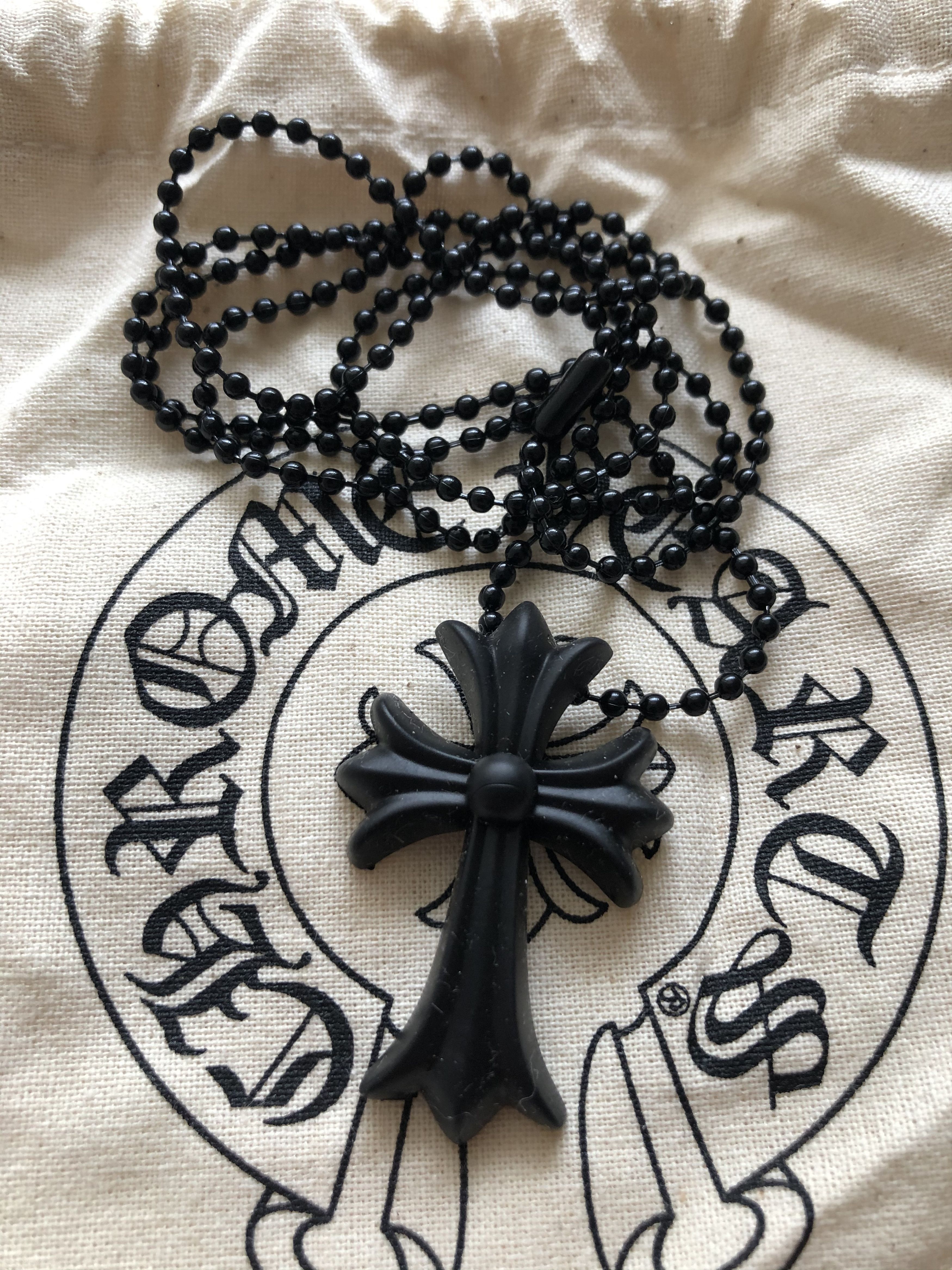 Chrome Hearts 20th Anniversary shops Silicone Necklace