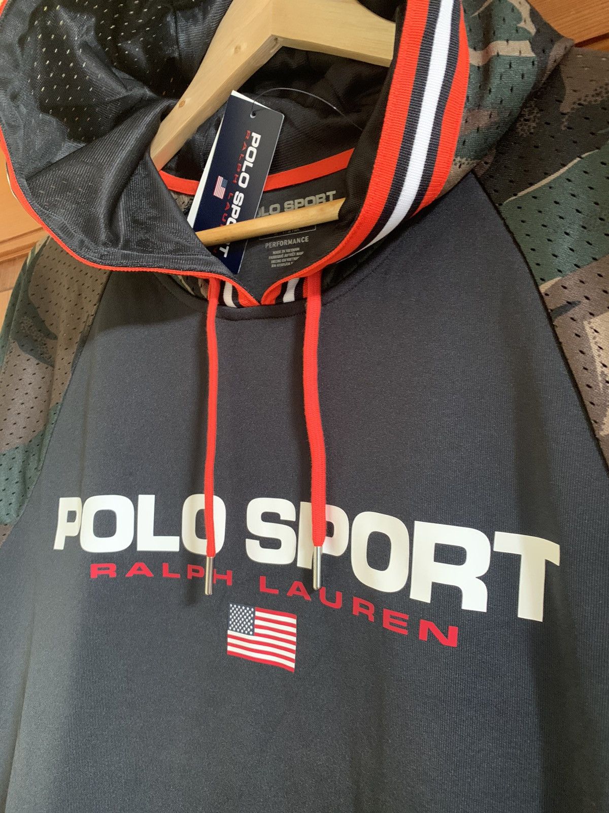 Polo Ralph Lauren × Ralph Lauren Sport *RARE* New Polo Ralph Lauren Sport Camo Hoodie - M & XXL Size US M / EU 48-50 / 2 - 2 Thumbnail