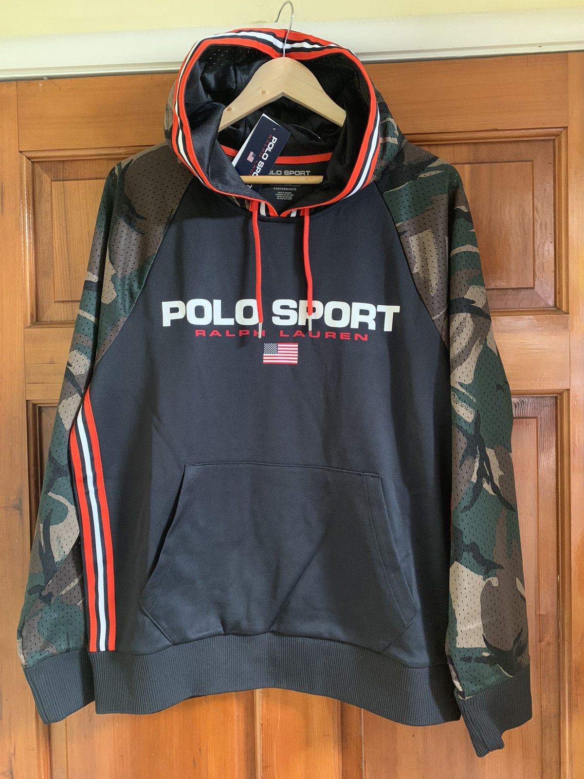 Polo Ralph Lauren × Ralph Lauren Sport *RARE* New Polo Ralph Lauren Sport Camo Hoodie - M & XXL Size US M / EU 48-50 / 2 - 1 Thumbnail