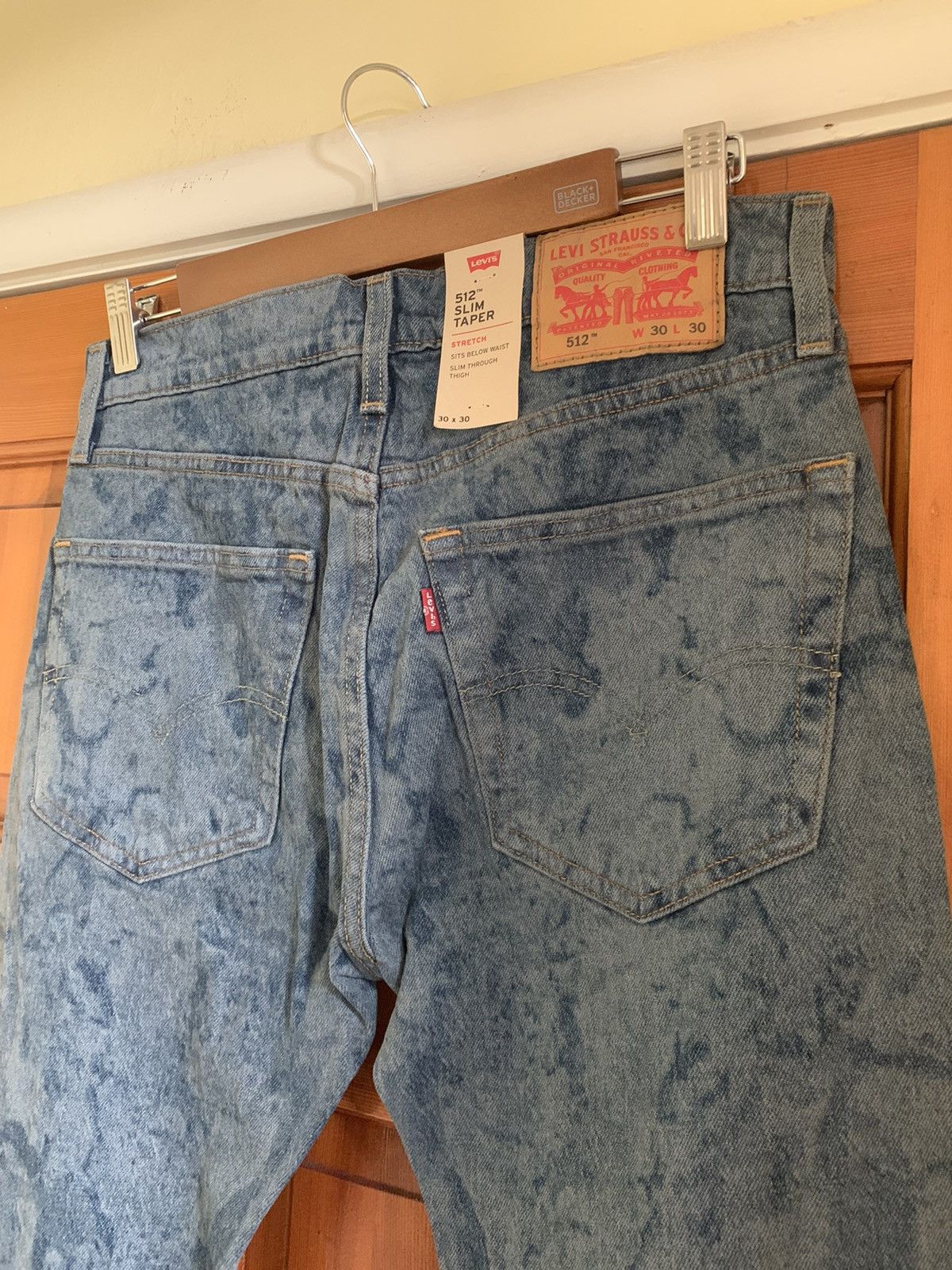 Levi's × Levi's Vintage Clothing *RARE* Brand New Levi’s 512 Slim Taper Rare Wash Jeans - 30 Size US 30 / EU 46 - 4 Thumbnail