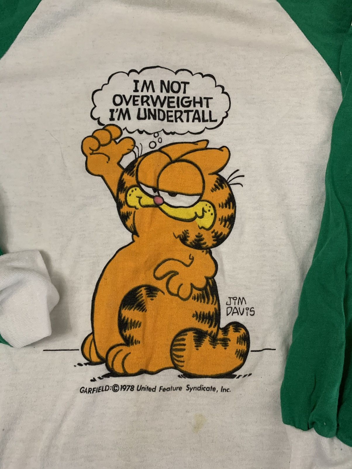 Vintage 1978 Garfield cheapest All Over Print AOP United Feature Syndicate T-Shirt XL