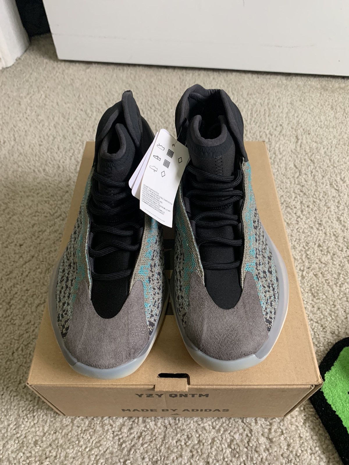 Quantum Teal Blue Adidas Yeezy Qntm Teal Teal Blue Adidas Yeezy