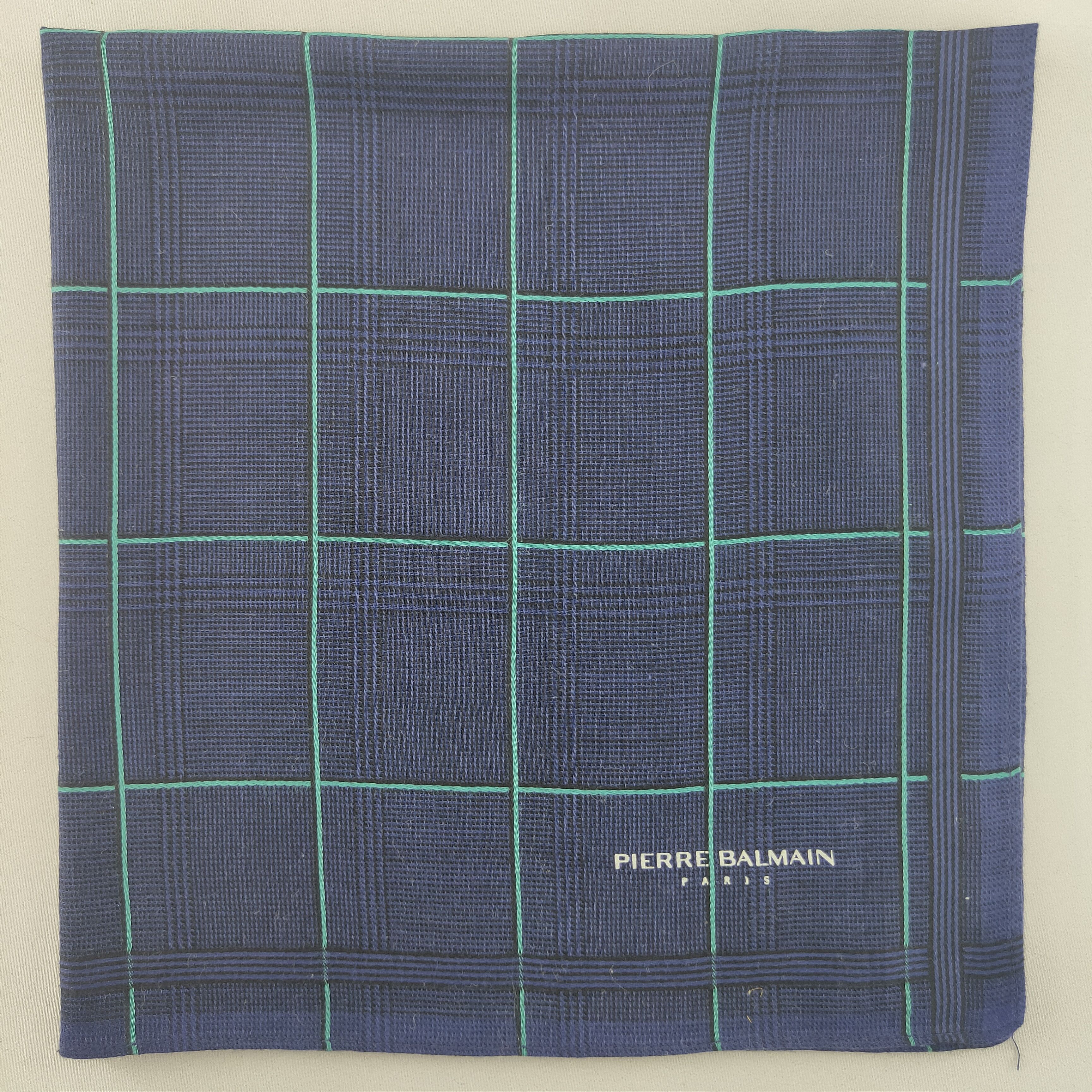 Pierre Balmain × Vintage Pierre Balmain Handkerchief headscarf bandana - 3F2087 Size ONE SIZE - 3 Thumbnail