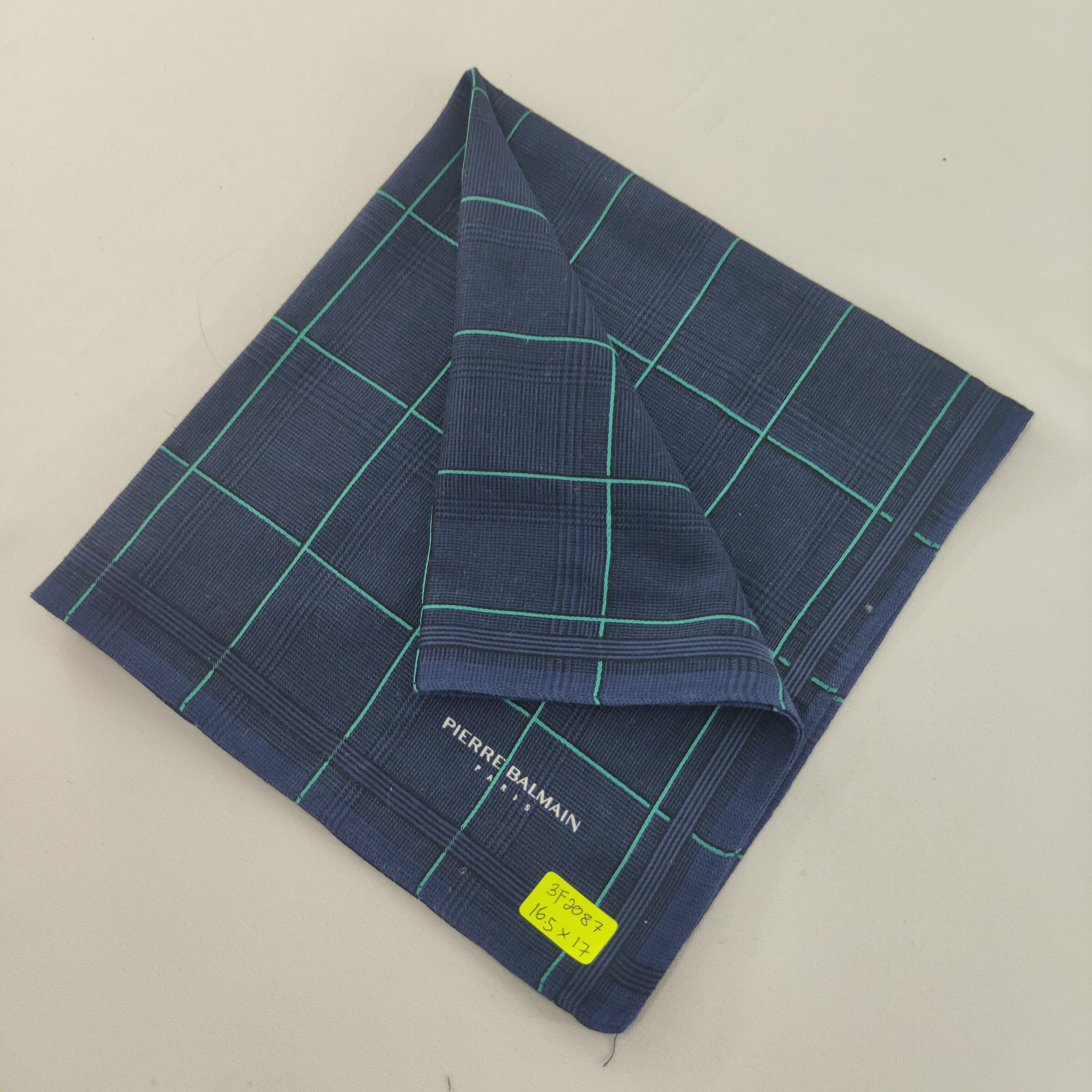 Pierre Balmain × Vintage Pierre Balmain Handkerchief headscarf bandana - 3F2087 Size ONE SIZE - 1 Thumbnail