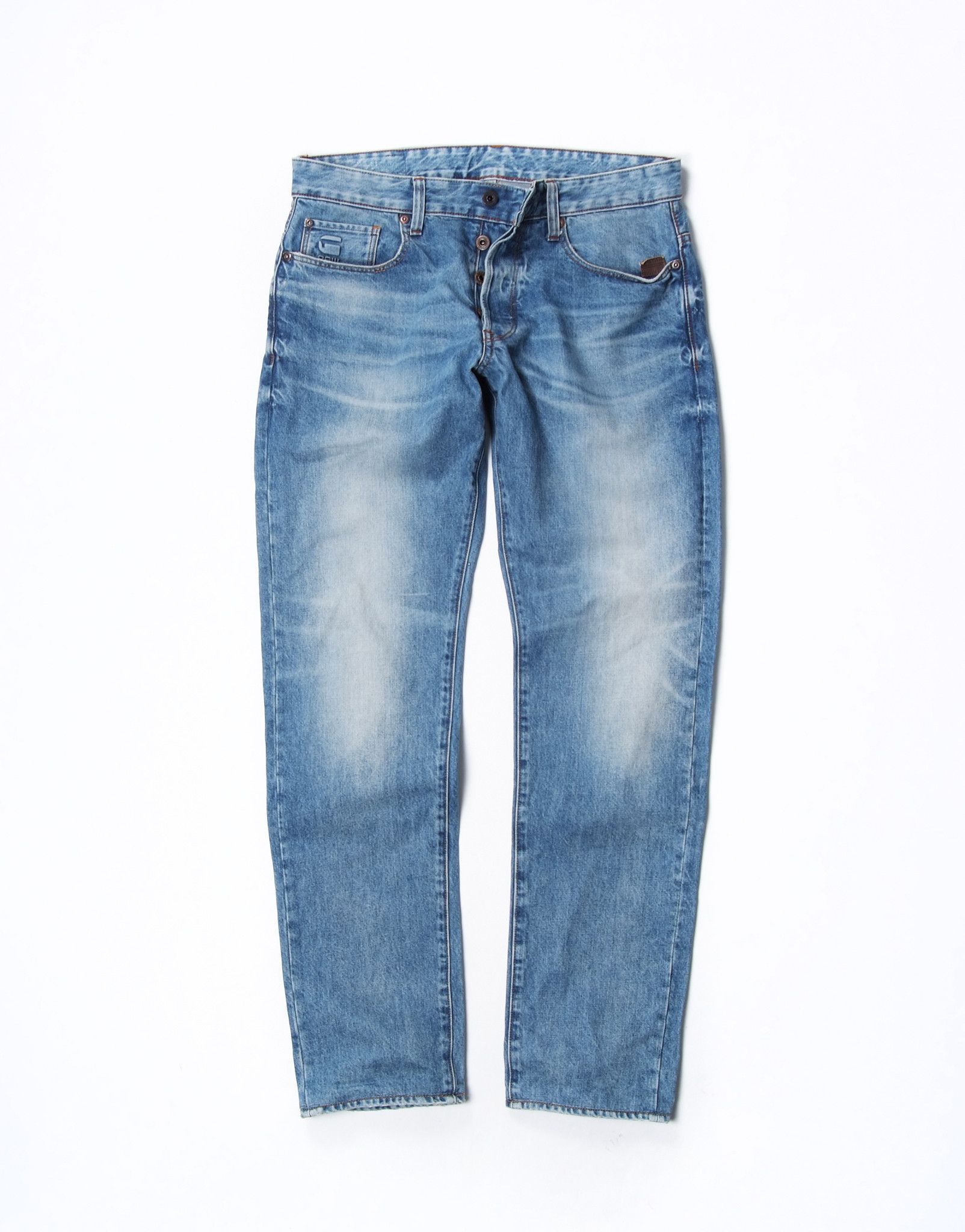 G-Star × Pharrell G Star Raw TYPE C BACK ZIP 3D SLIM JEANS Size US 32 / EU 48 - 1 Thumbnail