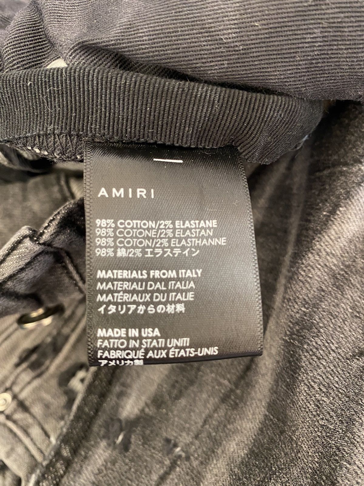 Amiri 100% authentic Amiri Thrasher distressed slim legs jeans Size US 28 / EU 44 - 13 Thumbnail