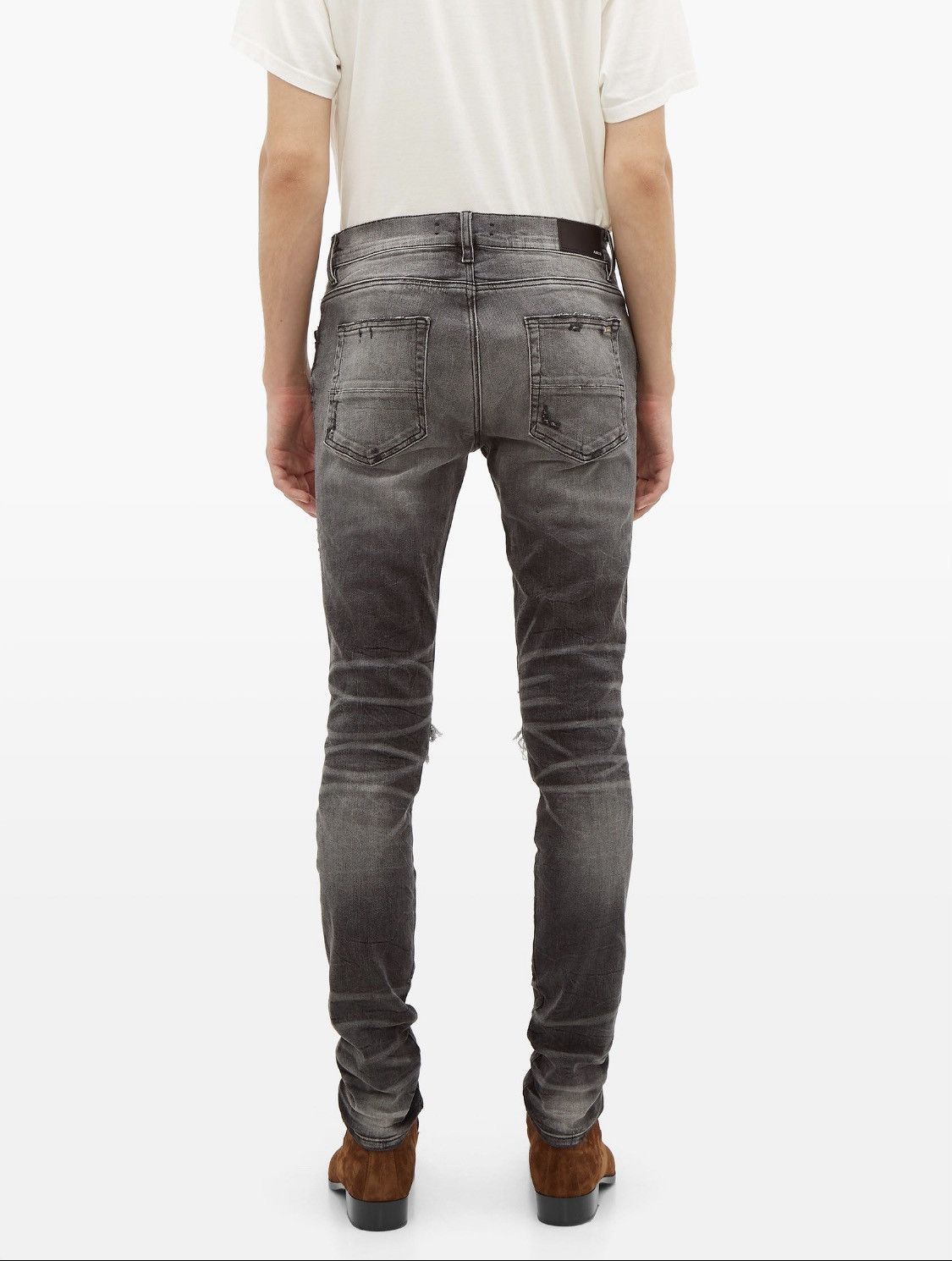 Amiri 100% authentic Amiri Thrasher distressed slim legs jeans Size US 28 / EU 44 - 3 Thumbnail