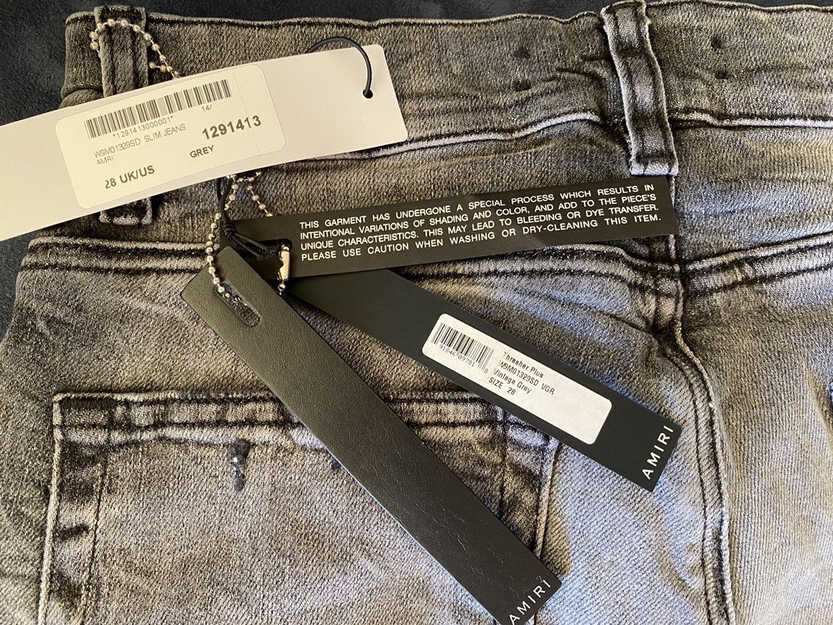Amiri 100% authentic Amiri Thrasher distressed slim legs jeans Size US 28 / EU 44 - 10 Thumbnail