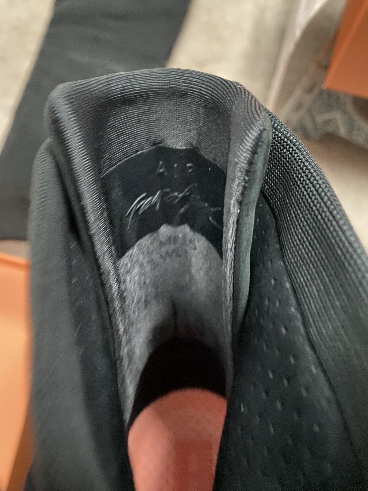 Fear of God × Nike Nike Air Fear of God 1 - Size 10.5M - Triple Black Size US 10.5 / EU 43-44 - 7 Thumbnail