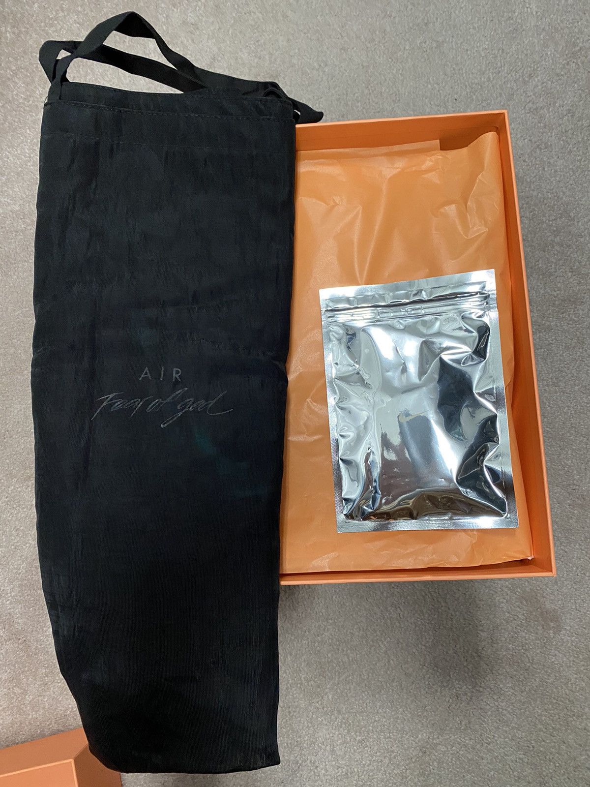 Fear of God × Nike Nike Air Fear of God 1 - Size 10.5M - Triple Black Size US 10.5 / EU 43-44 - 9 Thumbnail