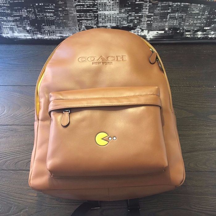 Coach pac man backpack sale