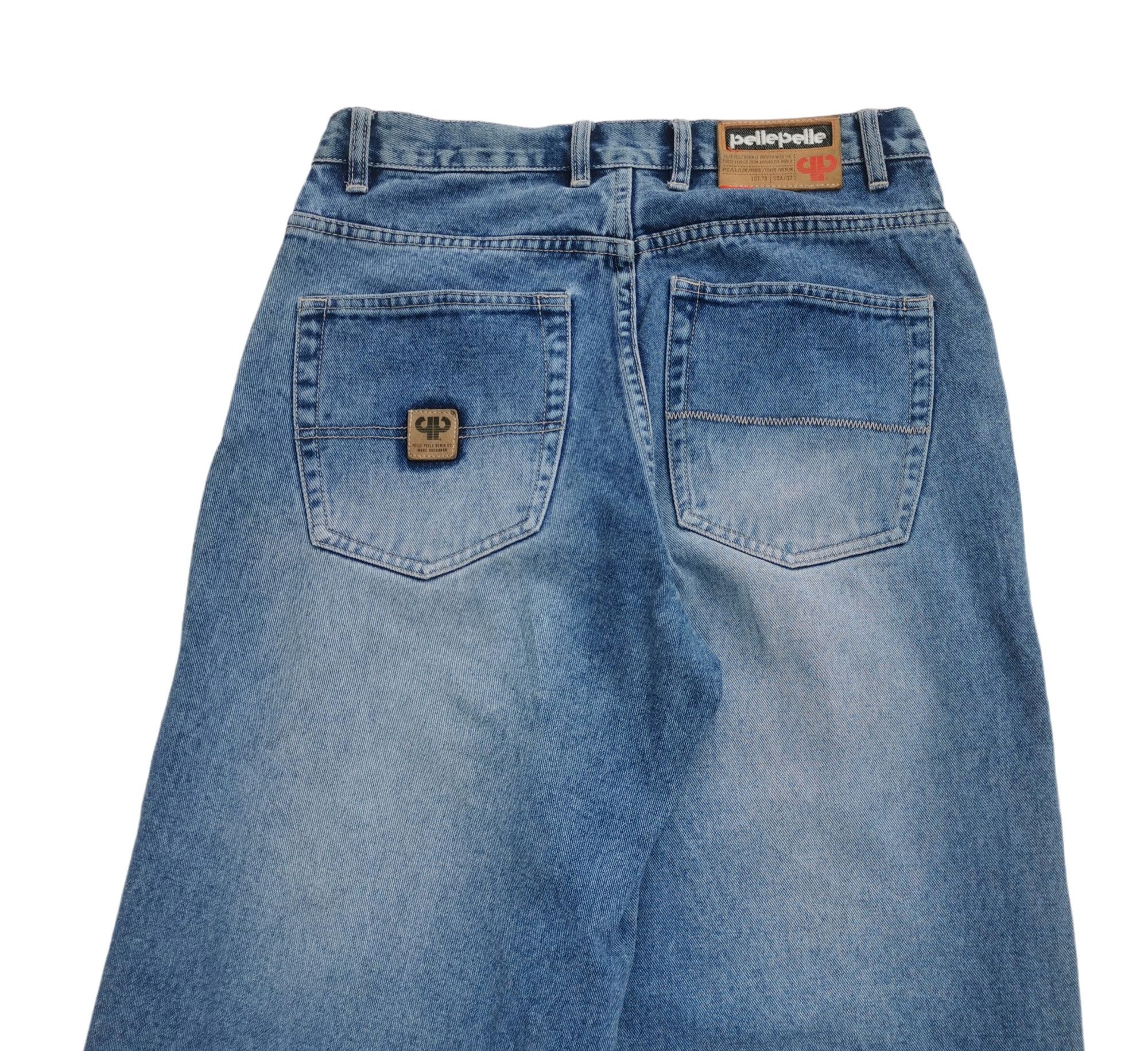 Marc Buchanan × Pelle Pelle Pelle Pelle by Marc Buchanan Baggy Hip Hop Jeans Size US 30 / EU 46 - 5 Thumbnail