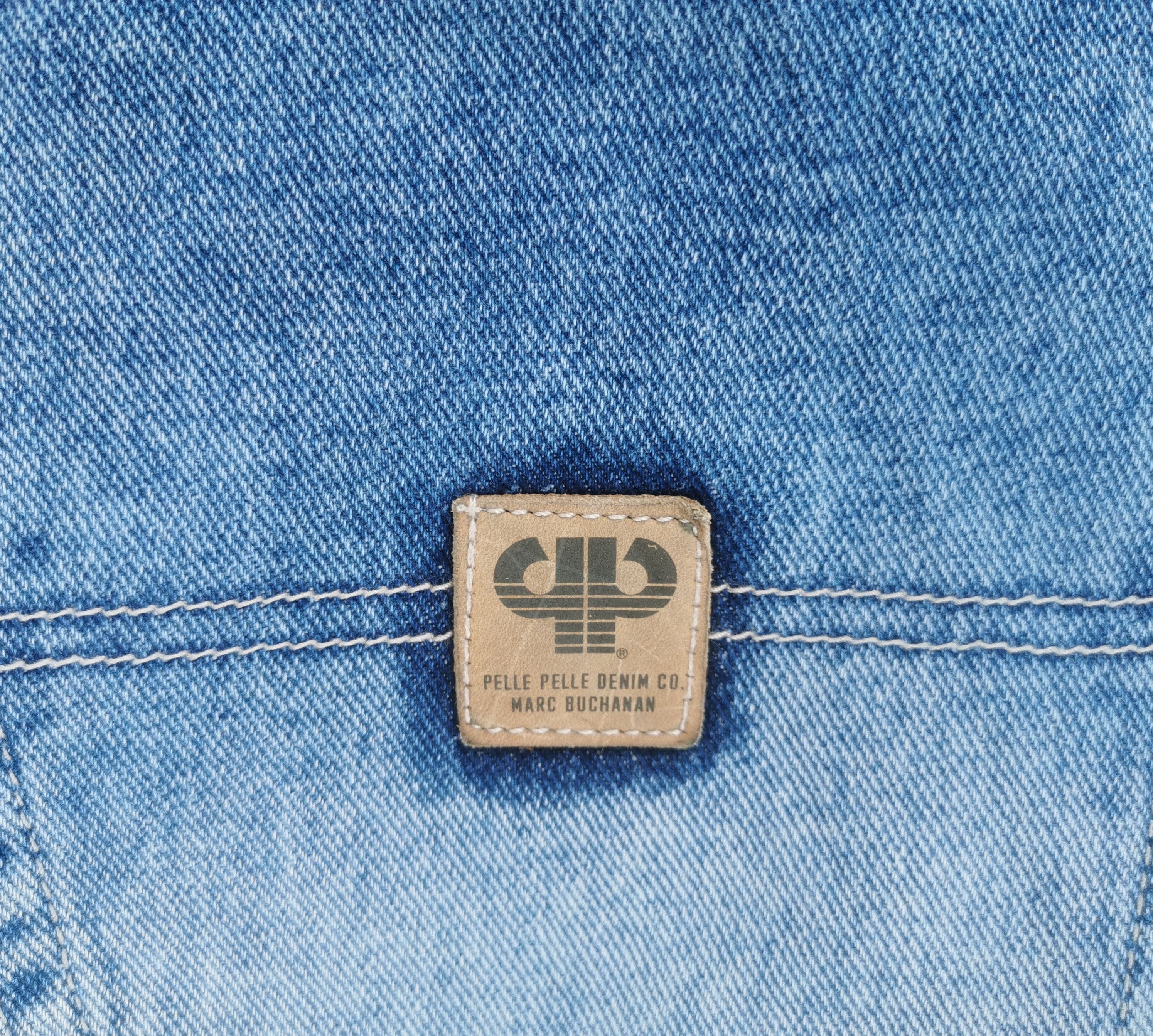 Marc Buchanan × Pelle Pelle Pelle Pelle by Marc Buchanan Baggy Hip Hop Jeans Size US 30 / EU 46 - 11 Thumbnail