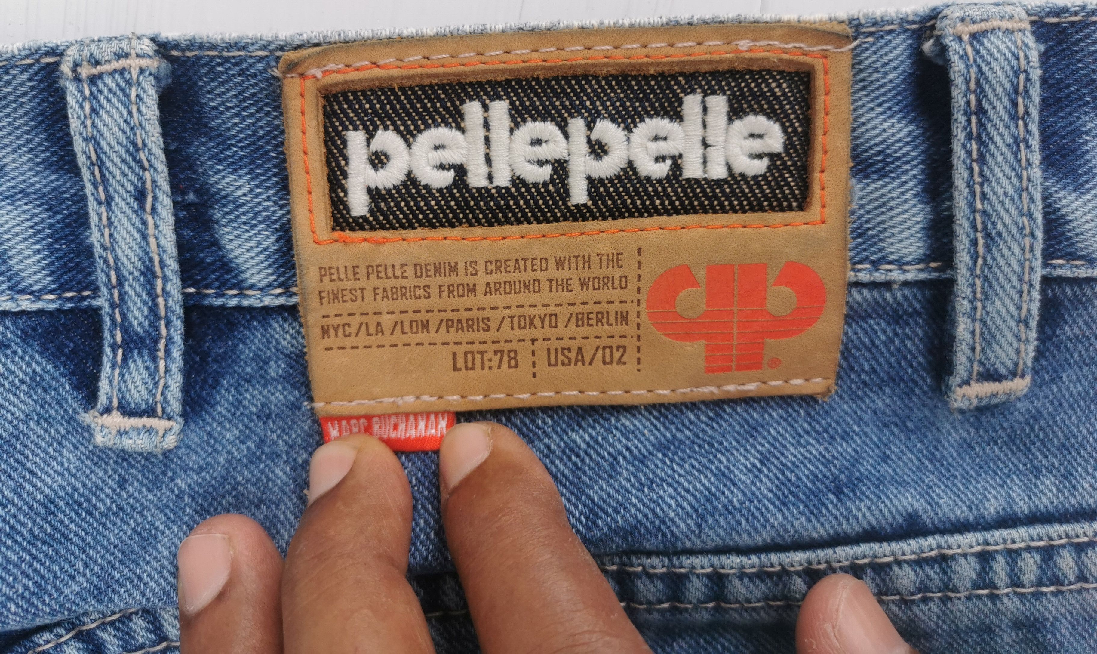 Marc Buchanan × Pelle Pelle Pelle Pelle by Marc Buchanan Baggy Hip Hop Jeans Size US 30 / EU 46 - 10 Thumbnail