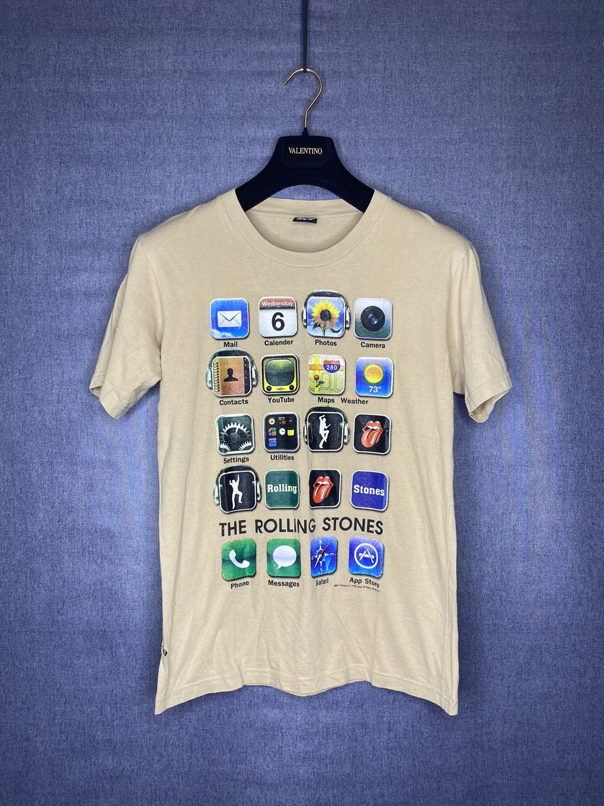Apple × The Rolling Stones × Vintage Rolling Stones Apple bootleg G&K vintage t shirt Size US M / EU 48-50 / 2 - 1 Thumbnail