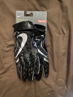 Supreme Nike Vapor Jet 4.0 Football Gloves Size Medium Red FW18 Brand New  NFL