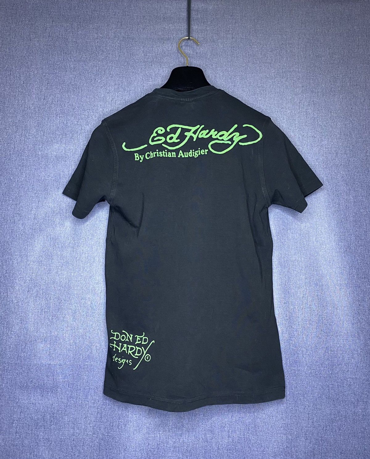 Ed Hardy × Vintage Ed Hardy ghost vintage t shirt Size US S / EU 44-46 / 1 - 2 Thumbnail