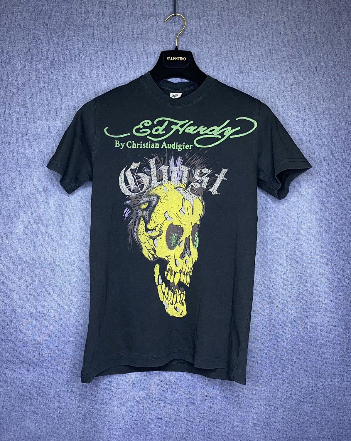 Ed Hardy × Vintage Ed Hardy ghost vintage t shirt Size US S / EU 44-46 / 1 - 1 Thumbnail