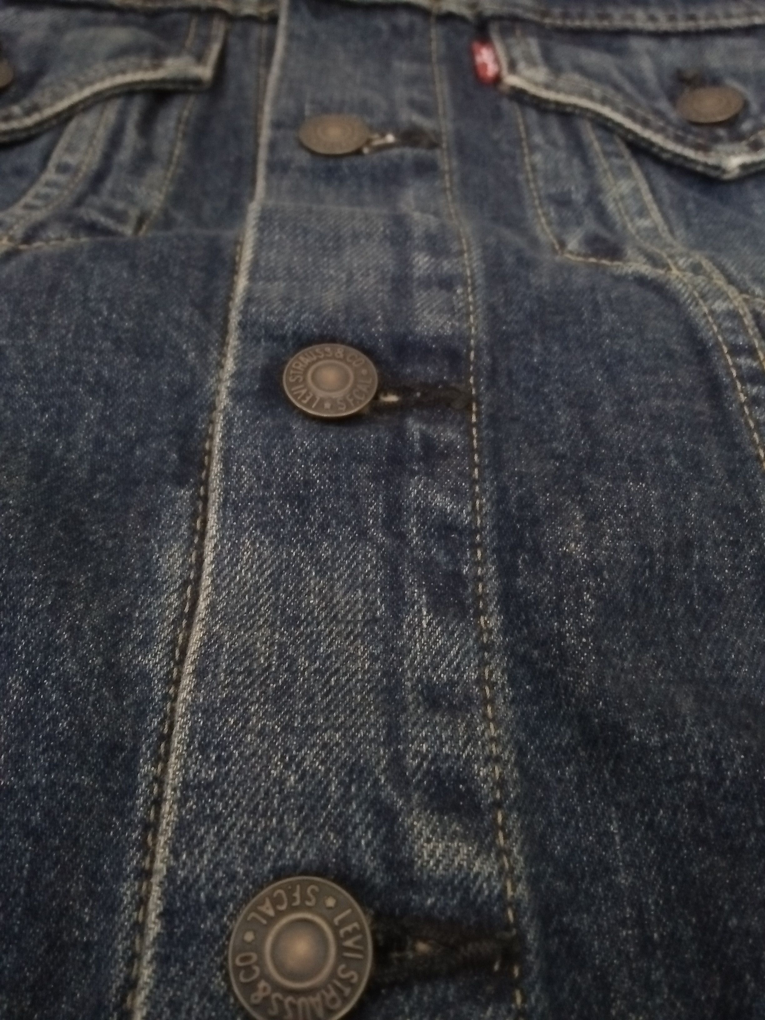 Levi's Vintage Clothing VTG LEVIS BIG E 557 DENIM JACKET (B66) Size US S / EU 44-46 / 1 - 3 Thumbnail