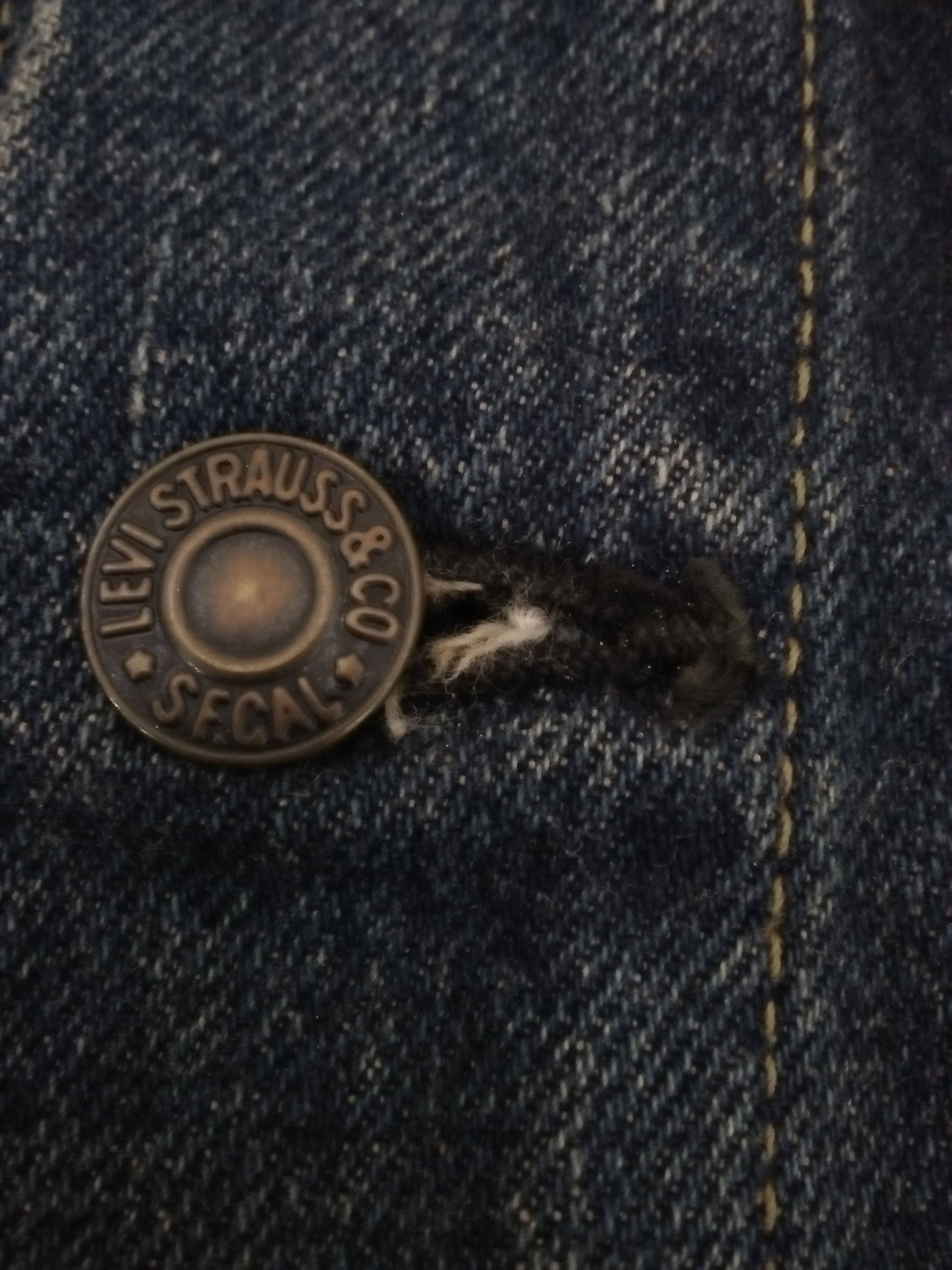 Levi's Vintage Clothing VTG LEVIS BIG E 557 DENIM JACKET (B66) Size US S / EU 44-46 / 1 - 5 Thumbnail
