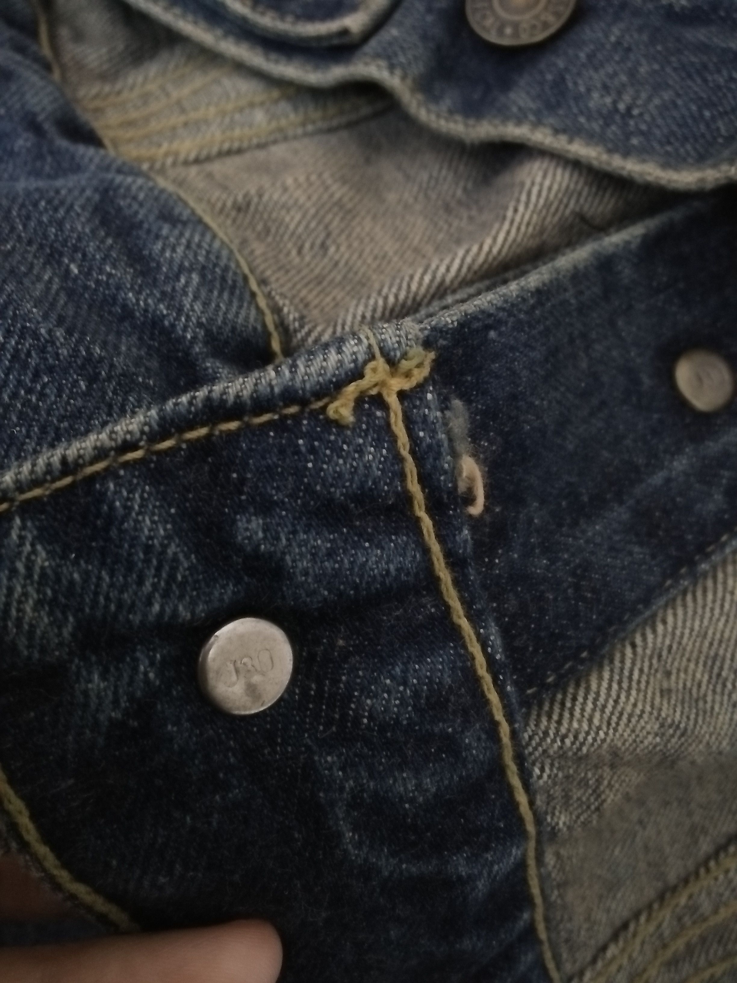 Levi's Vintage Clothing VTG LEVIS BIG E 557 DENIM JACKET (B66) Size US S / EU 44-46 / 1 - 9 Thumbnail