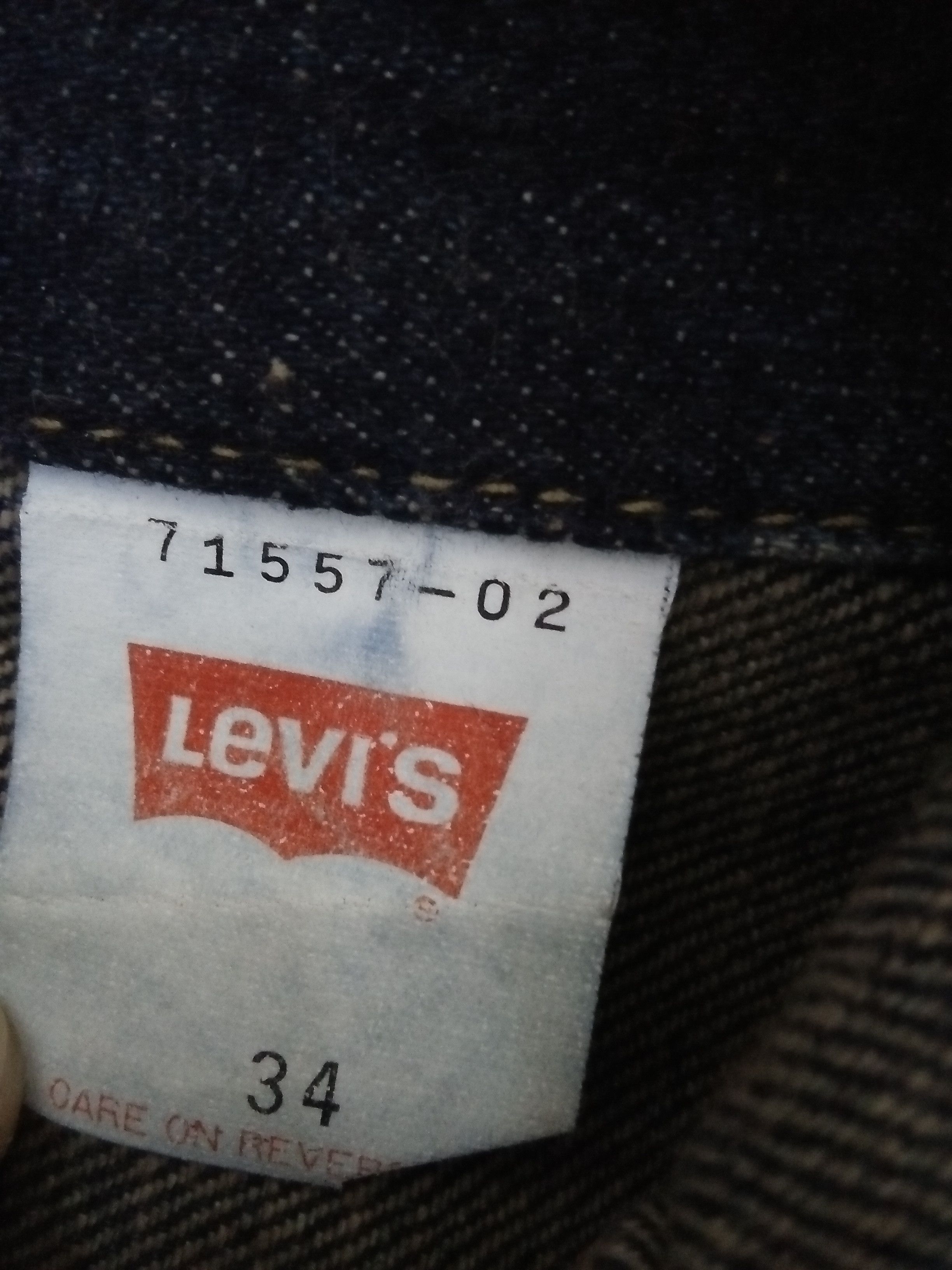 Levi's Vintage Clothing VTG LEVIS BIG E 557 DENIM JACKET (B66) Size US S / EU 44-46 / 1 - 8 Thumbnail