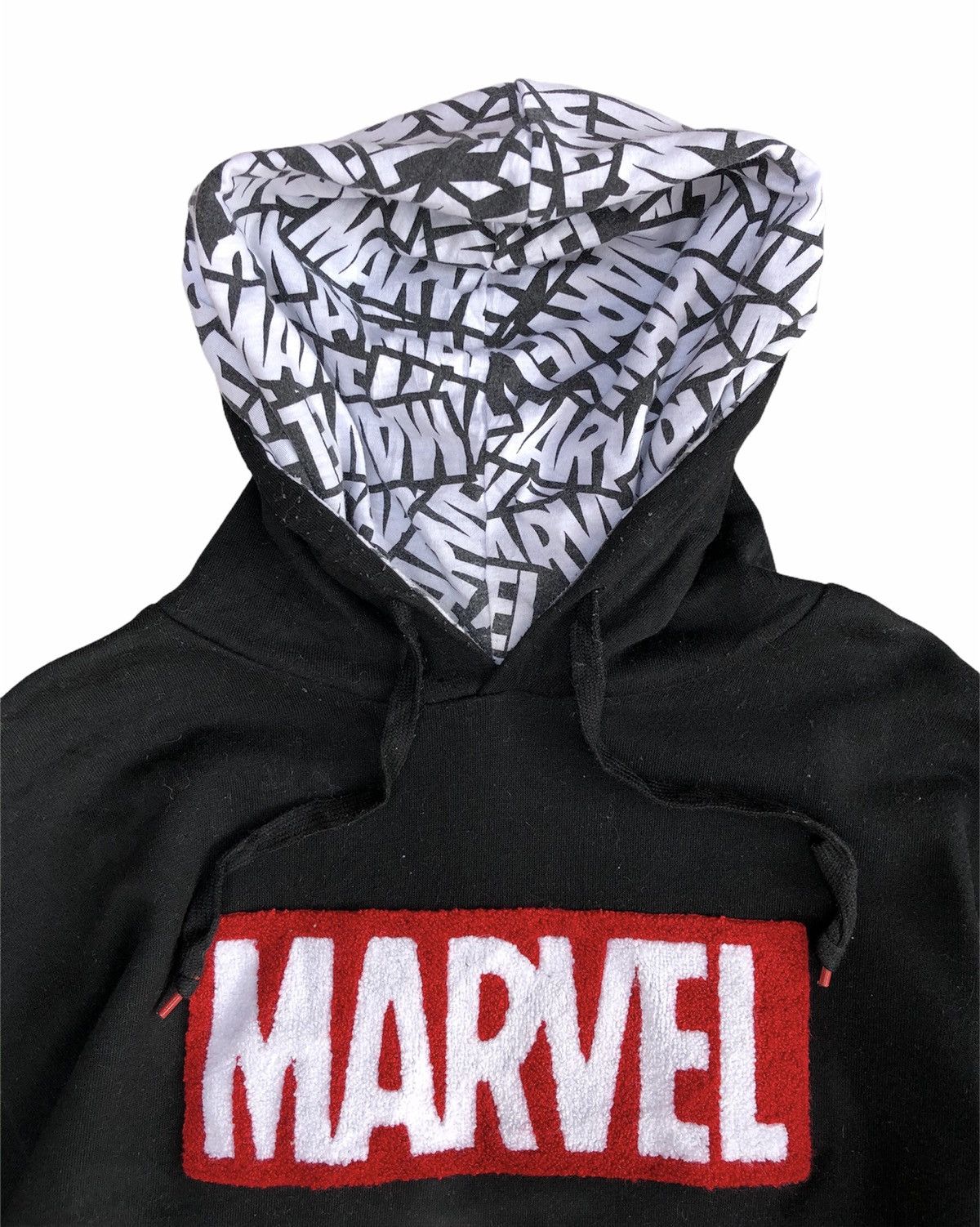 Marvel Comics Box Logo Spellout Hoodie Tops