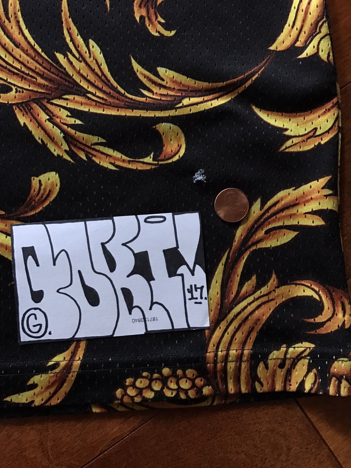 Nike Supreme SS14 Supreme x Nike Versace Basketball Jersey Tank Top Foamposite Grailed