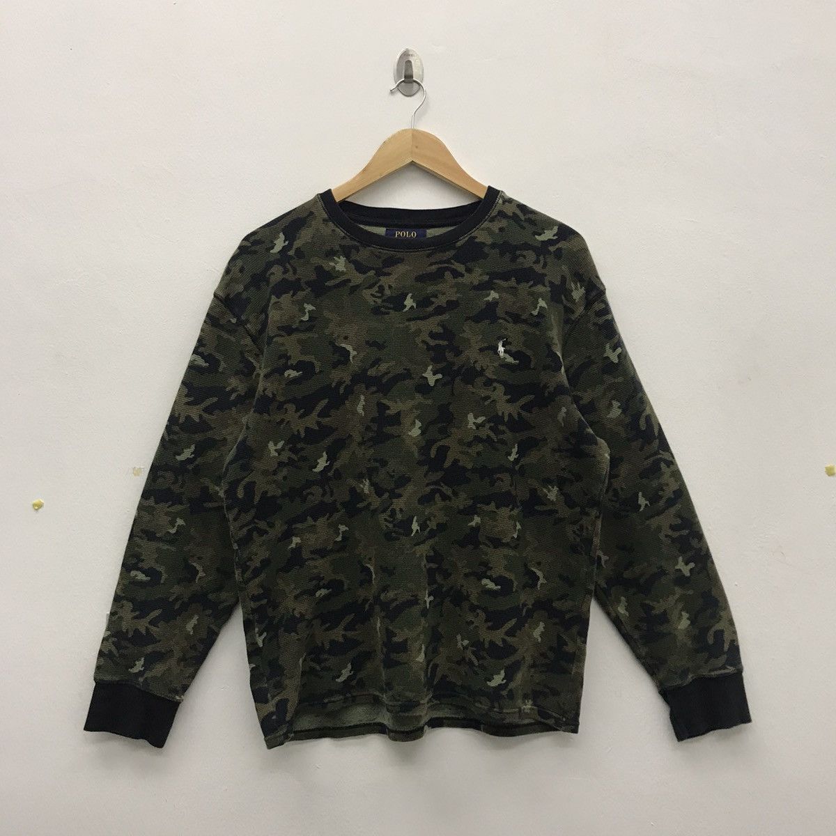 POLO RALPH LAUREN Camouflage Thermal Longsleeve Shirt