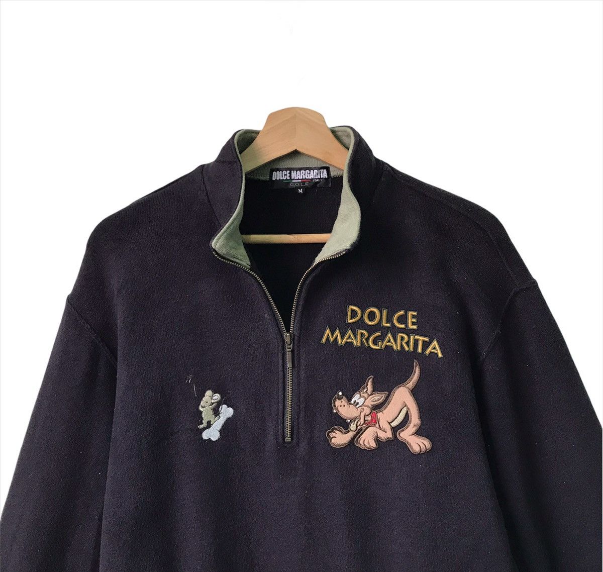 Cartoon Network Vintage Dolce Margarita Halfzip Crewneck Sweatshirt Size US M / EU 48-50 / 2 - 4 Thumbnail