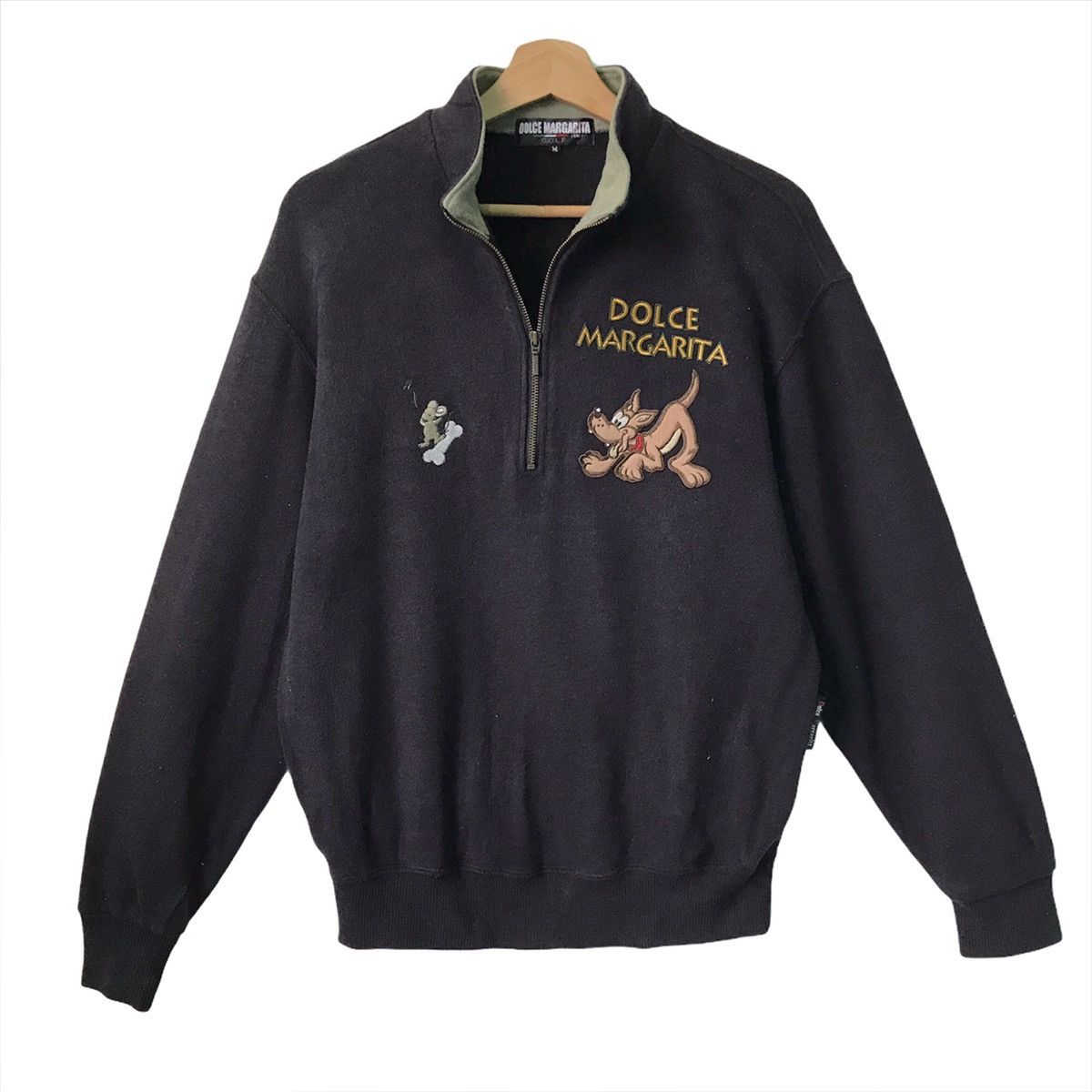 Cartoon Network Vintage Dolce Margarita Halfzip Crewneck Sweatshirt Size US M / EU 48-50 / 2 - 1 Thumbnail