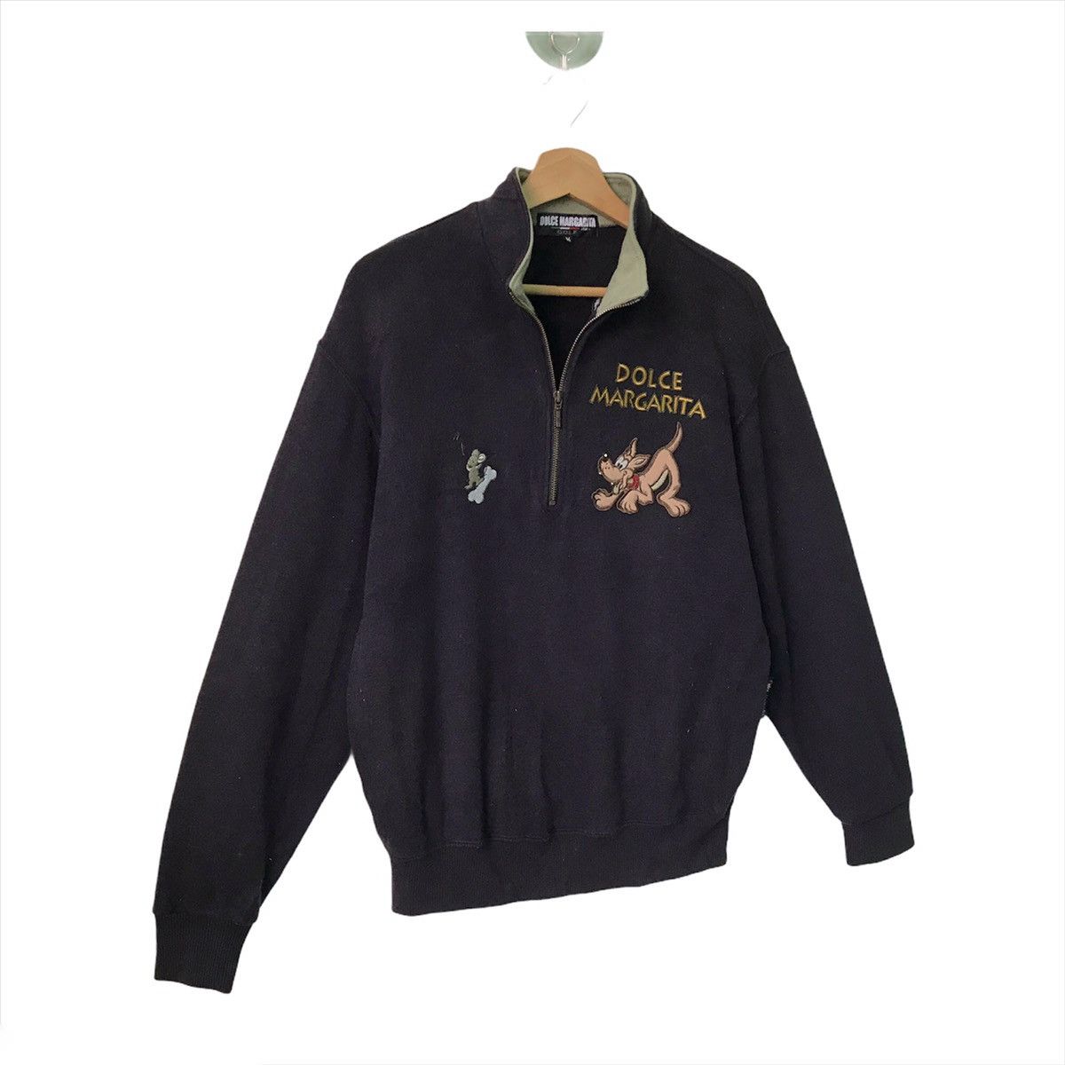 Cartoon Network Vintage Dolce Margarita Halfzip Crewneck Sweatshirt Size US M / EU 48-50 / 2 - 2 Thumbnail