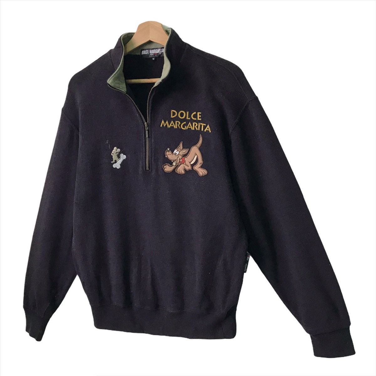 Cartoon Network Vintage Dolce Margarita Halfzip Crewneck Sweatshirt Size US M / EU 48-50 / 2 - 3 Thumbnail