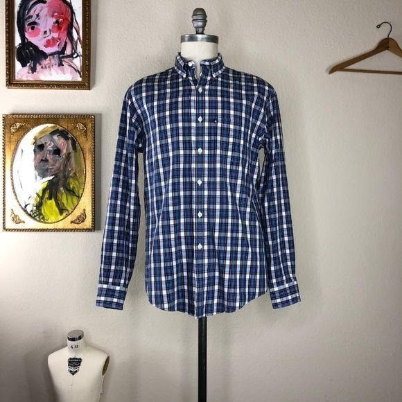 Brooks Brothers Brooks Brothers Plaid Button Down Men's Size US M / EU 48-50 / 2 - 2 Thumbnail