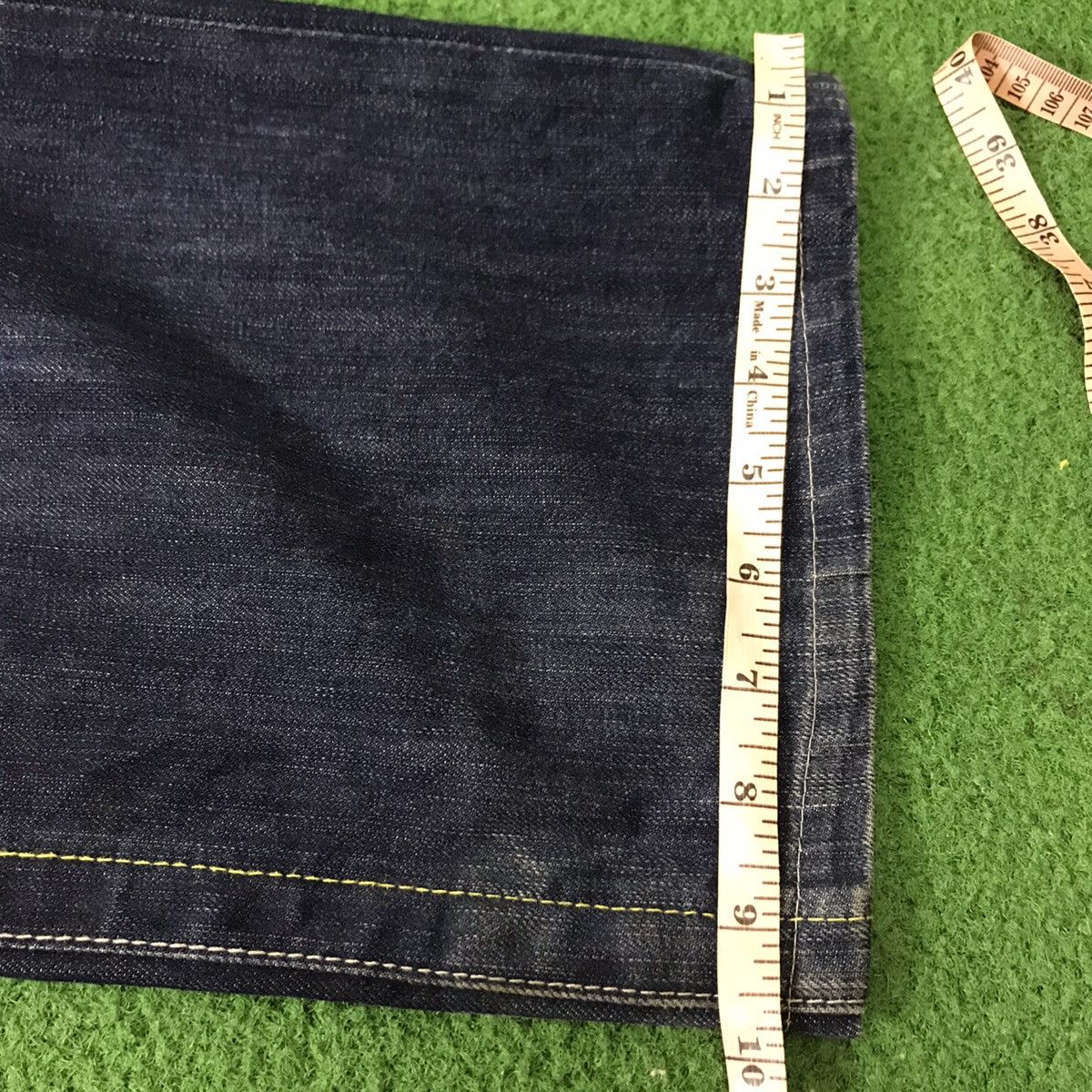 Akademiks Akademiks Spellout Denim Baggy Cropped Pant Size US 36 / EU 52 - 21 Thumbnail